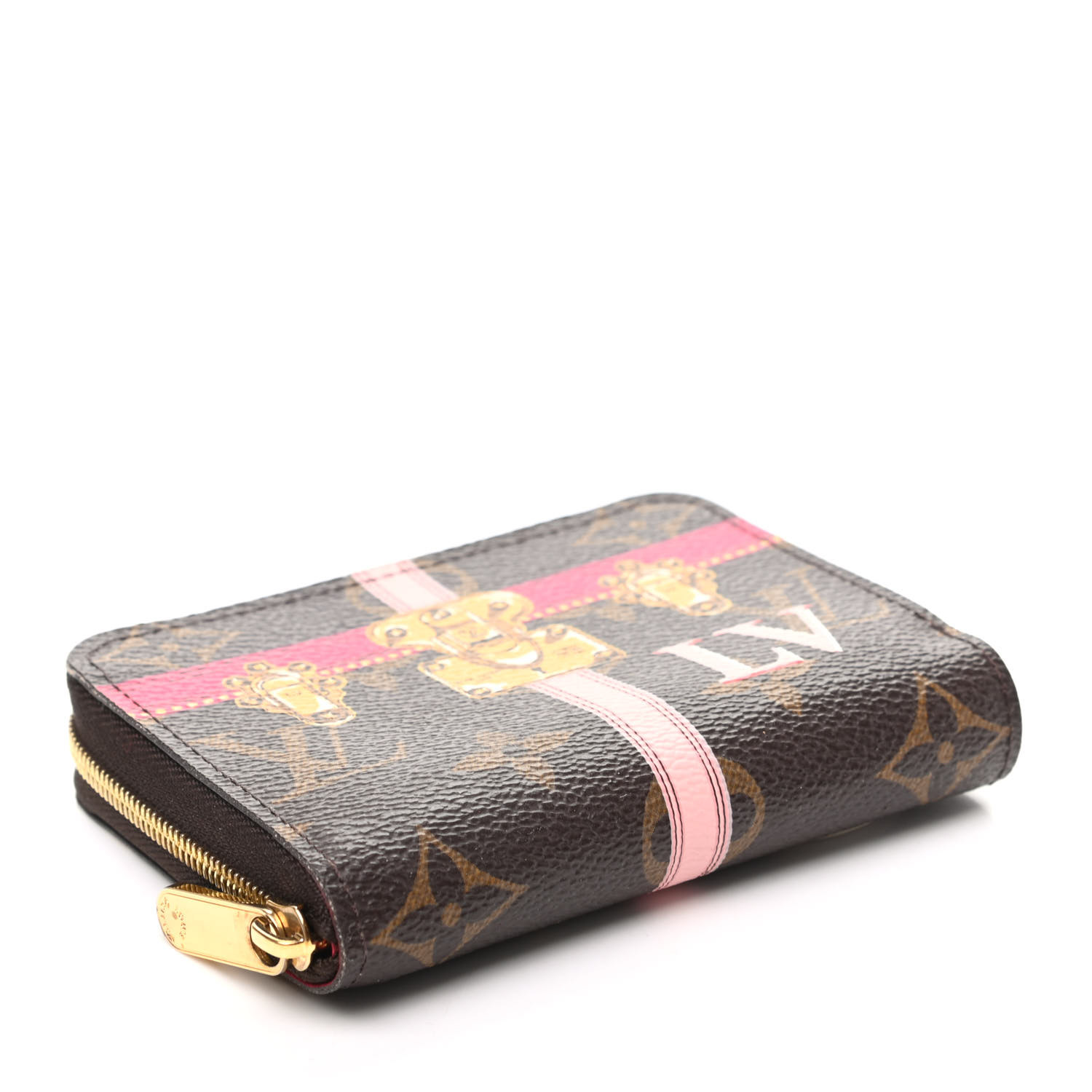 LOUIS VUITTON Monogram Summer Trunks Zippy Coin Purse 768976