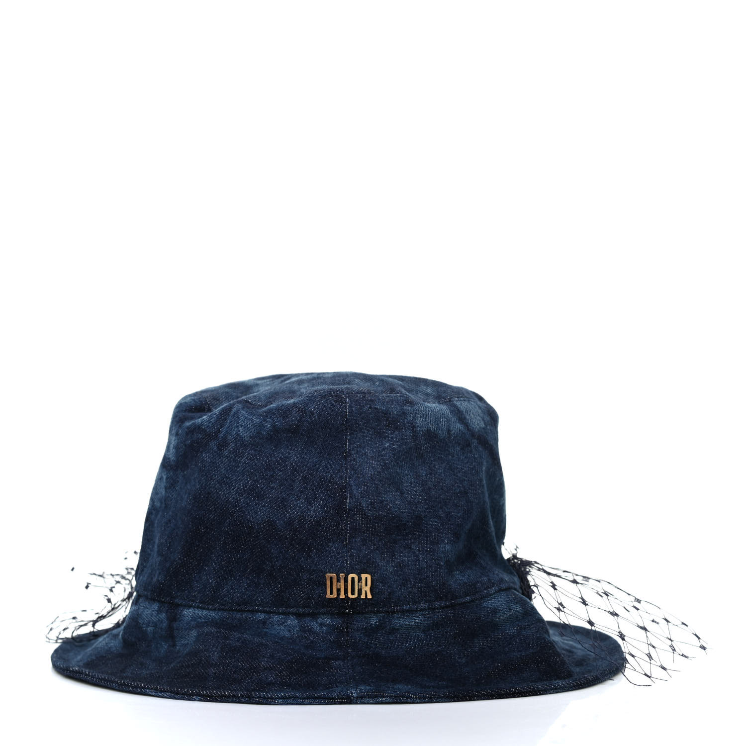 アート・デザイン・音楽 DIOR HATS Dioriviera D-Ocean Visor with Mitzah Straw with Navy Blue