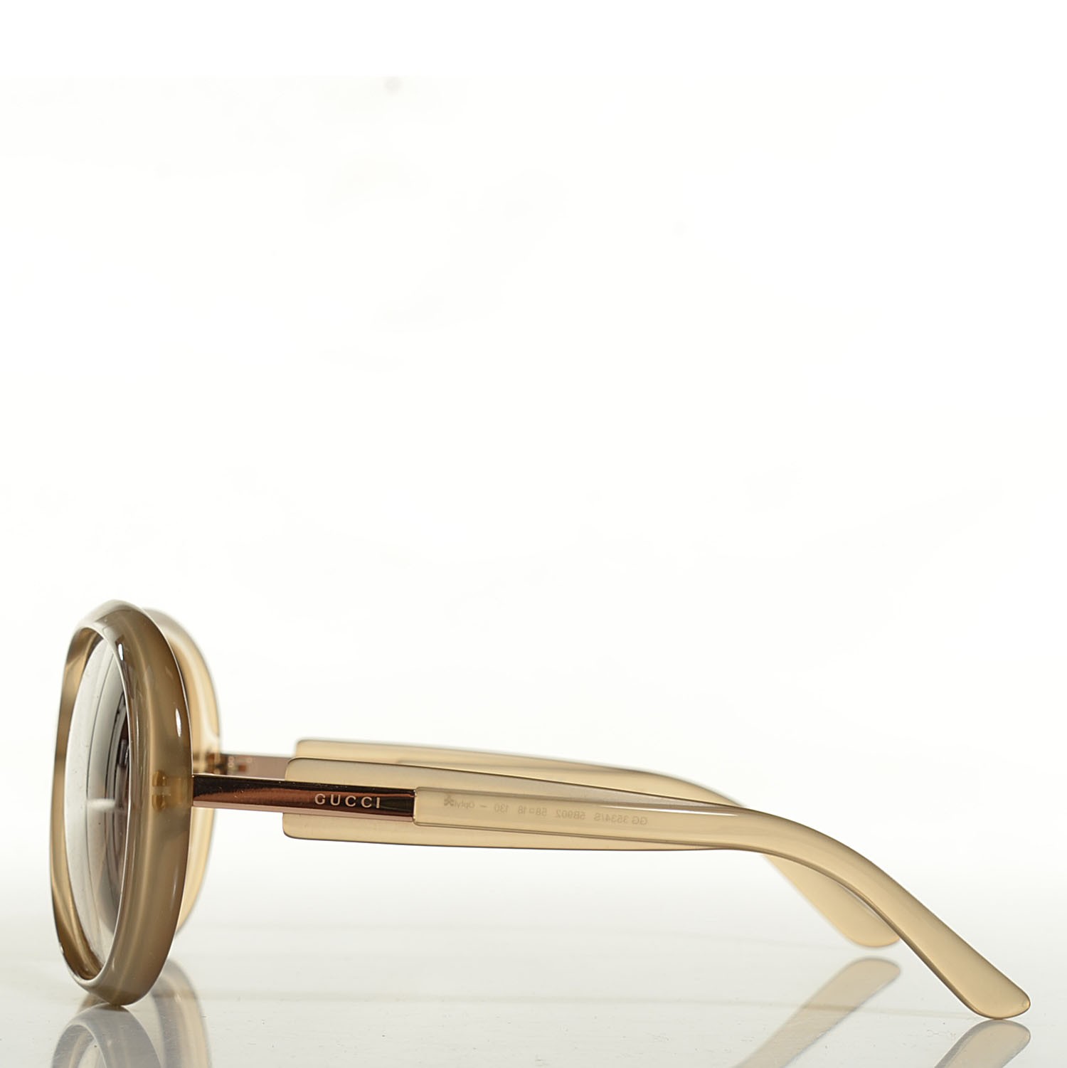 GUCCI Sunglasses GG 3534/S Beige 105325 | FASHIONPHILE