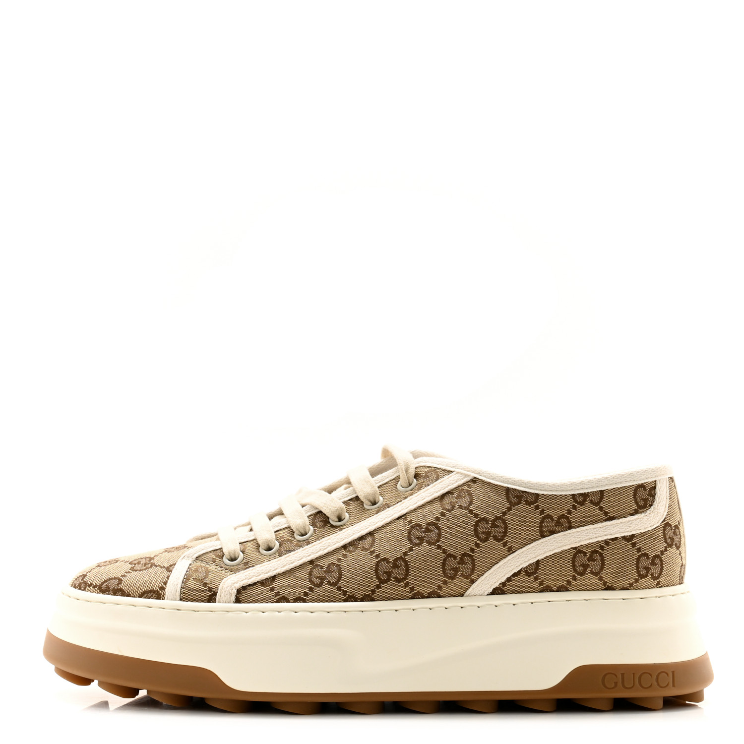 国内より【GUCCI】テニス スニーカー GG モノグラム 1977 ロゴ グッチ テニス 1977】グッチの新作スニーカーはロゴのインパクト