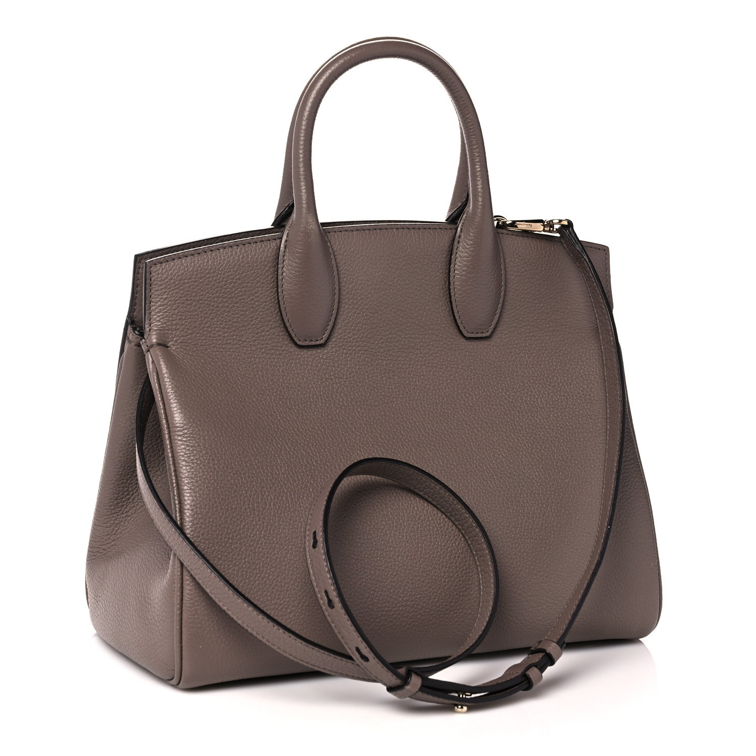 Salvatore Ferragamo THE STUDIO 2WAYバッグ CARAWAY SEED SALVATORE FERRAGAMO Calfskin Studio Bag Caraway Seed 1438735
