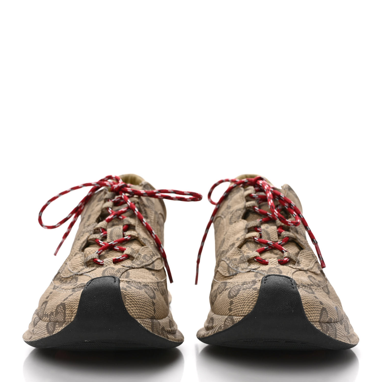【GUCCI】SNEAKER LEATHER ULTRALIGHT PLUME◆812713AAECR GUCCI Ultralight Plume Calfskin Monogram Printed Mens Gucci