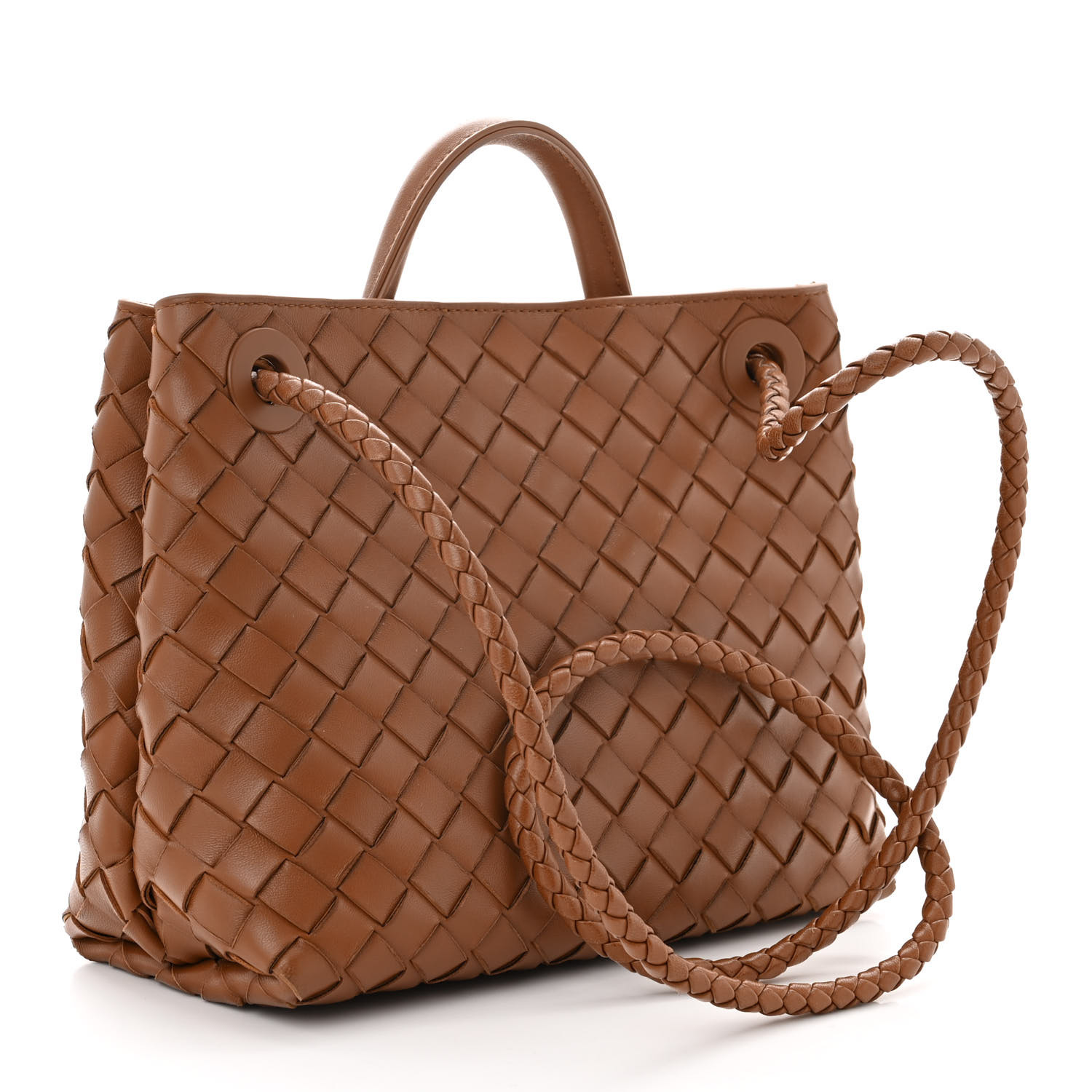 BOTTEGA VENETA Nappa Intrecciato Small Andiamo Shoulder Bag