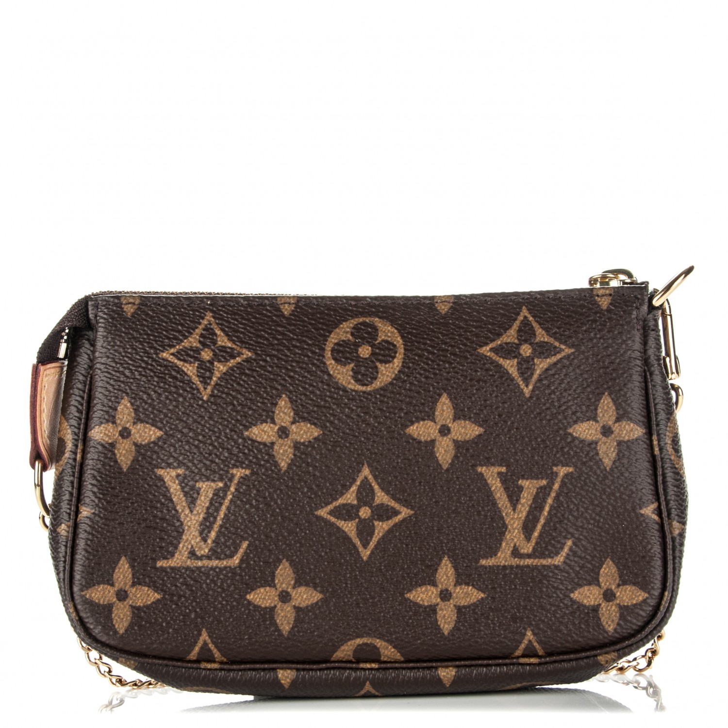 LOUIS VUITTON Monogram Mini Pochette Accessories 182373