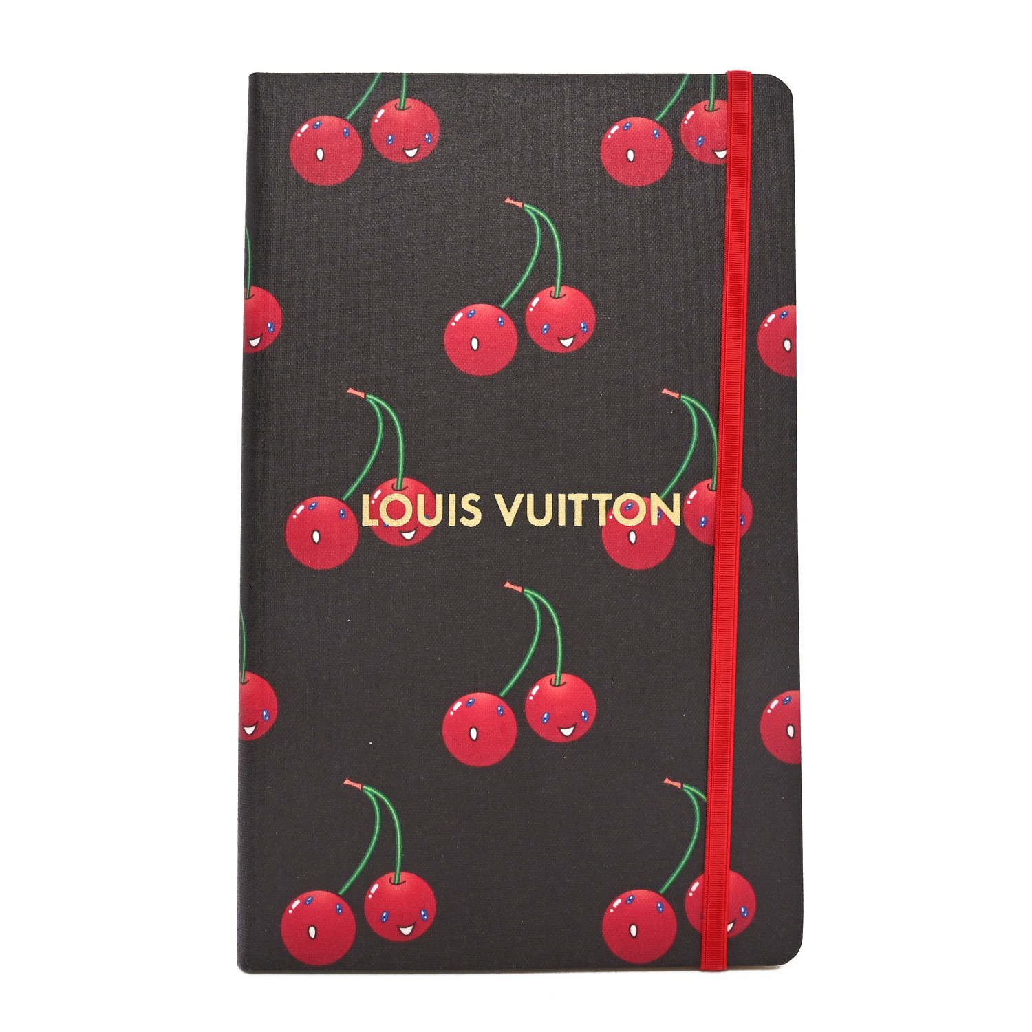 LOUIS VUITTON LV X TM Monogram Cerises Jane Notebook MM