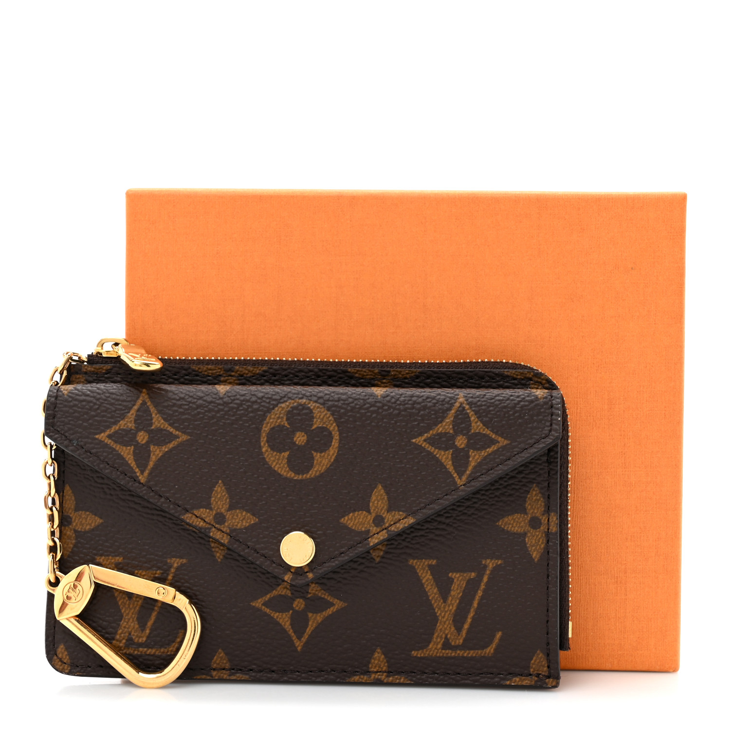 エレガントで機能的♪【Louis Vuitton】Recto Versoカードケース LOUIS VUITTON Monogram Recto Verso Card Holder Black 1677533