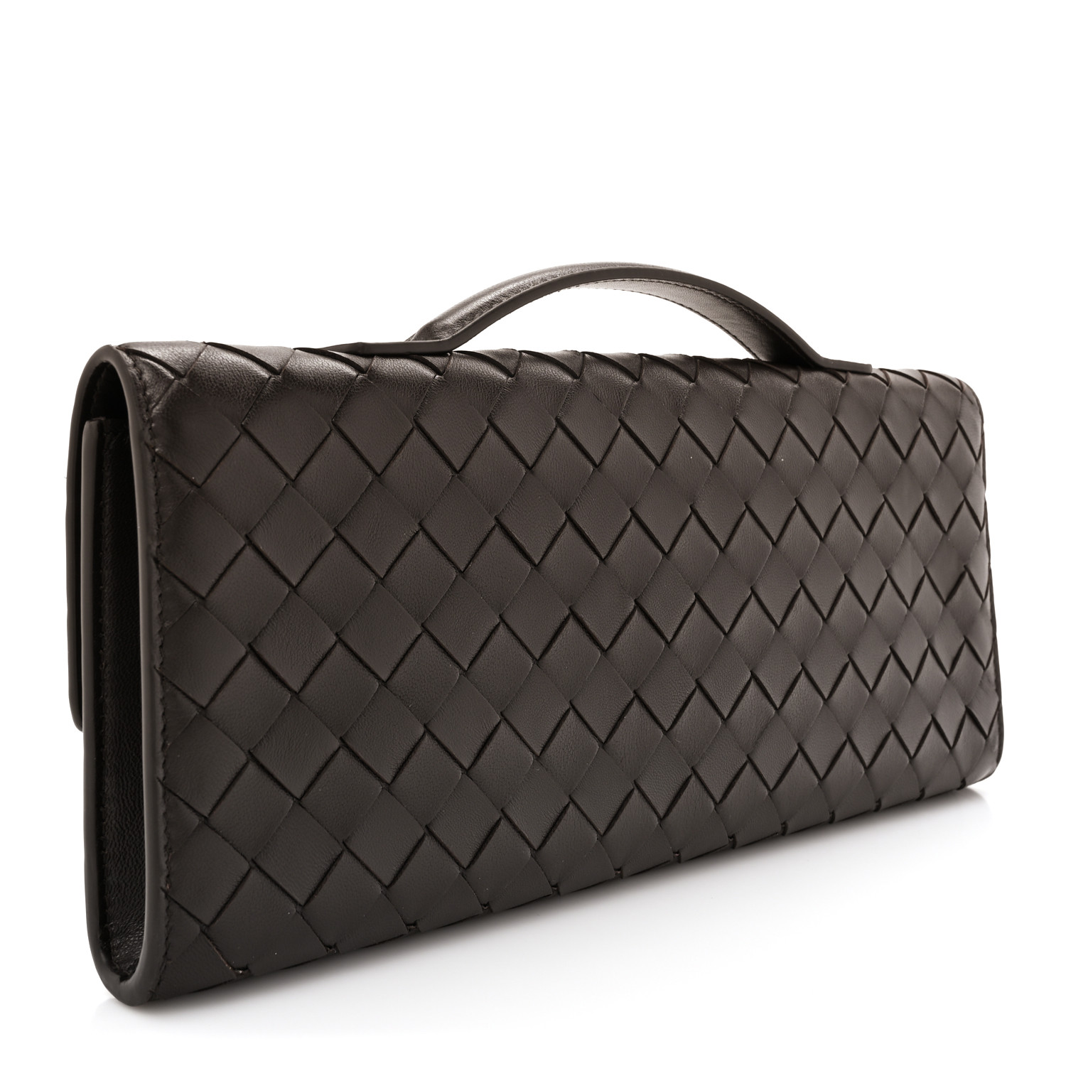 小物 BOTTEGA BOTTEGA VENETA Nappa Intrecciato Long Andiamo Top Handle