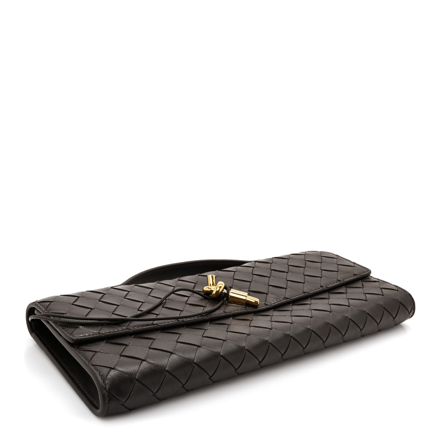 小物 BOTTEGA BOTTEGA VENETA Nappa Intrecciato Long Andiamo Top Handle