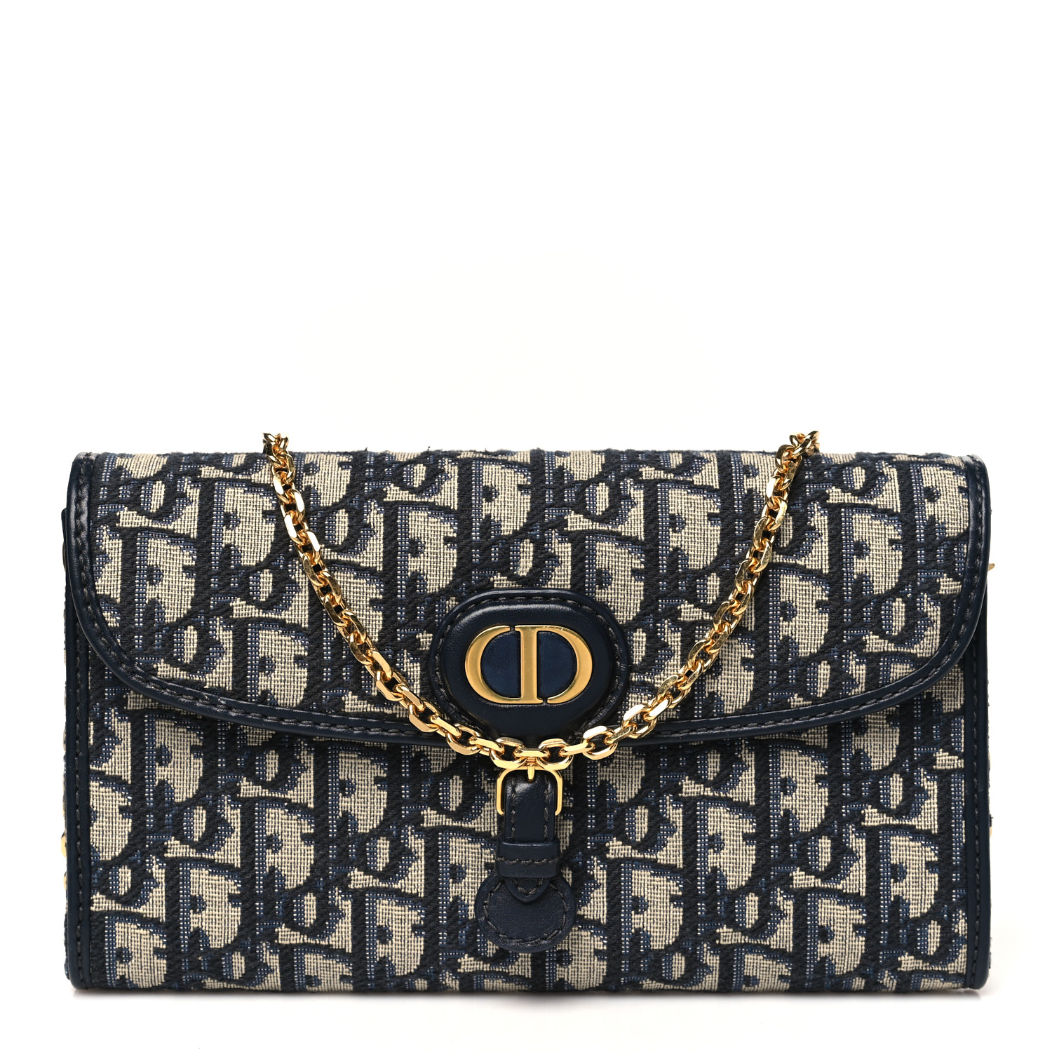 【ヴィンテージ】Rank:S☆Dior Blue Bobby East West バック ディオール(Dior)ディオール Bobby East-West ショルダーバッグ