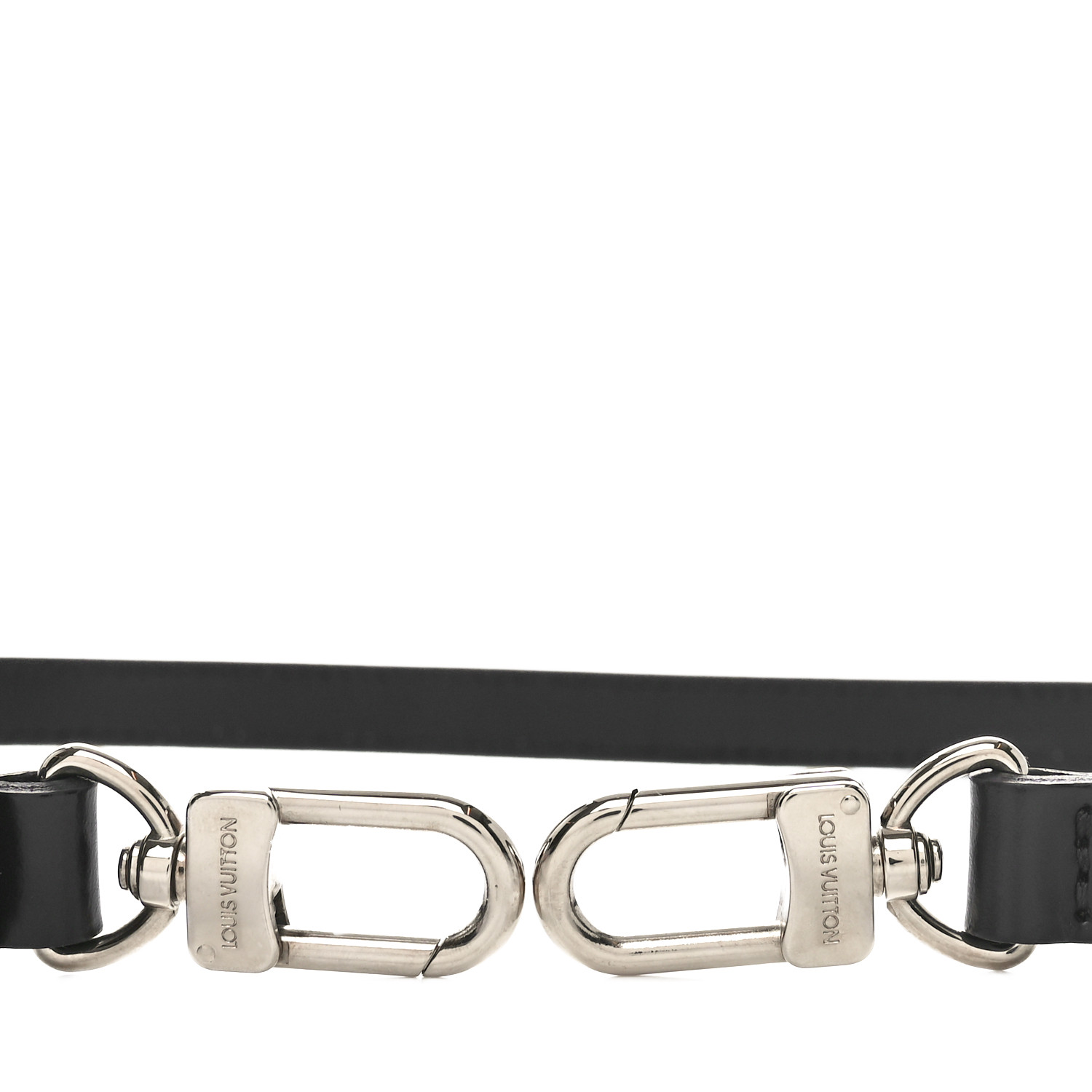 【25SS クールに垂らして】Louis Vuitton グリニッジベルト18mm LOUIS VUITTON Calfskin 16mm Adjustable Shoulder Strap Black
