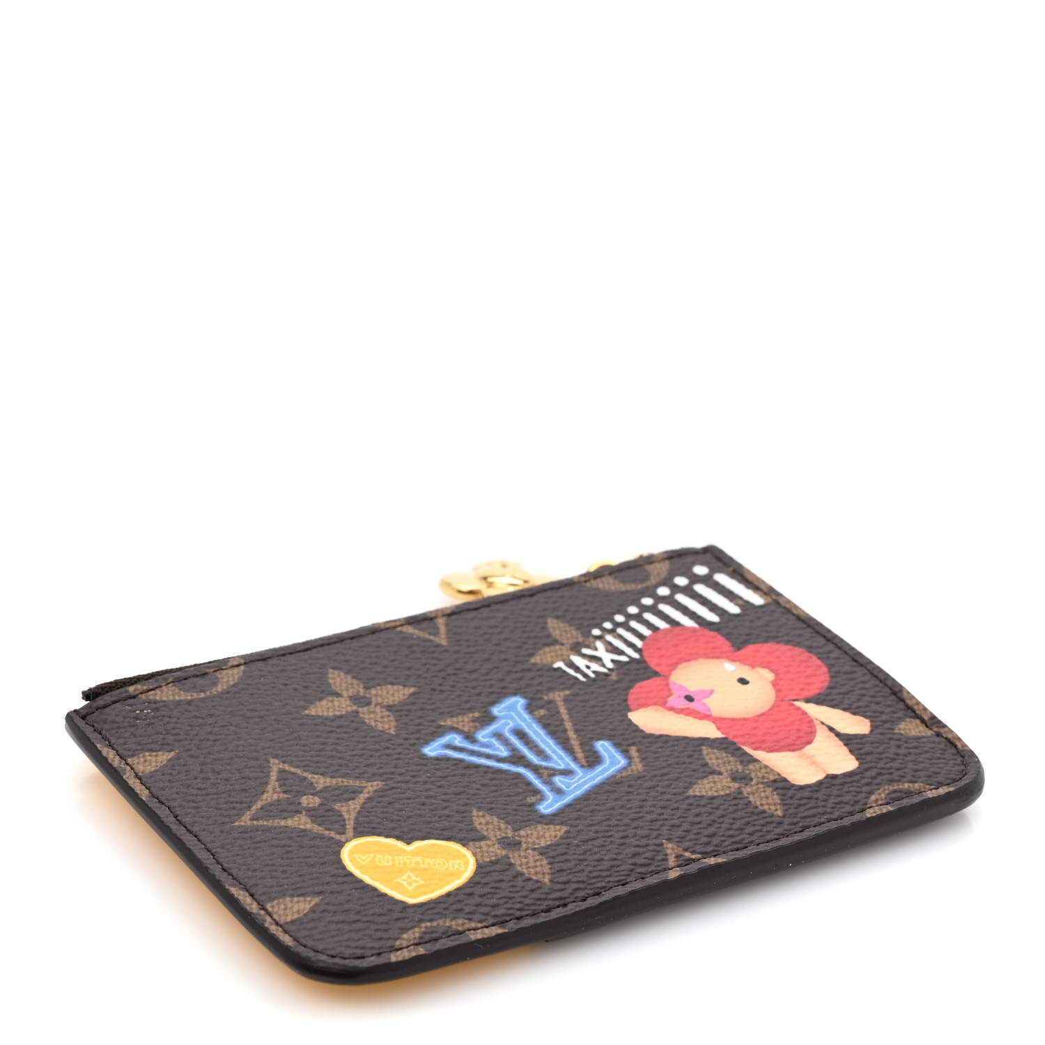 LOUIS VUITTON Monogram 57th Street NYC Zipped Romy Card