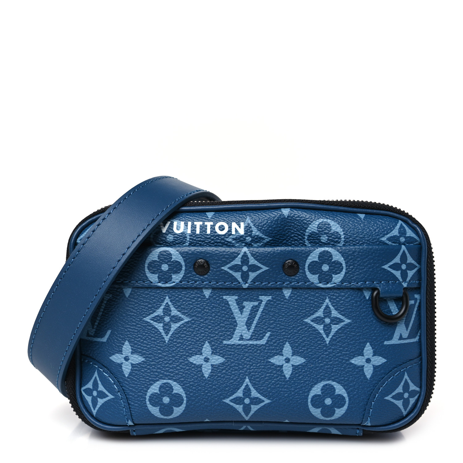 LOUIS VUITTON Monogram Alpha Wearable Wallet Atlantic Blue