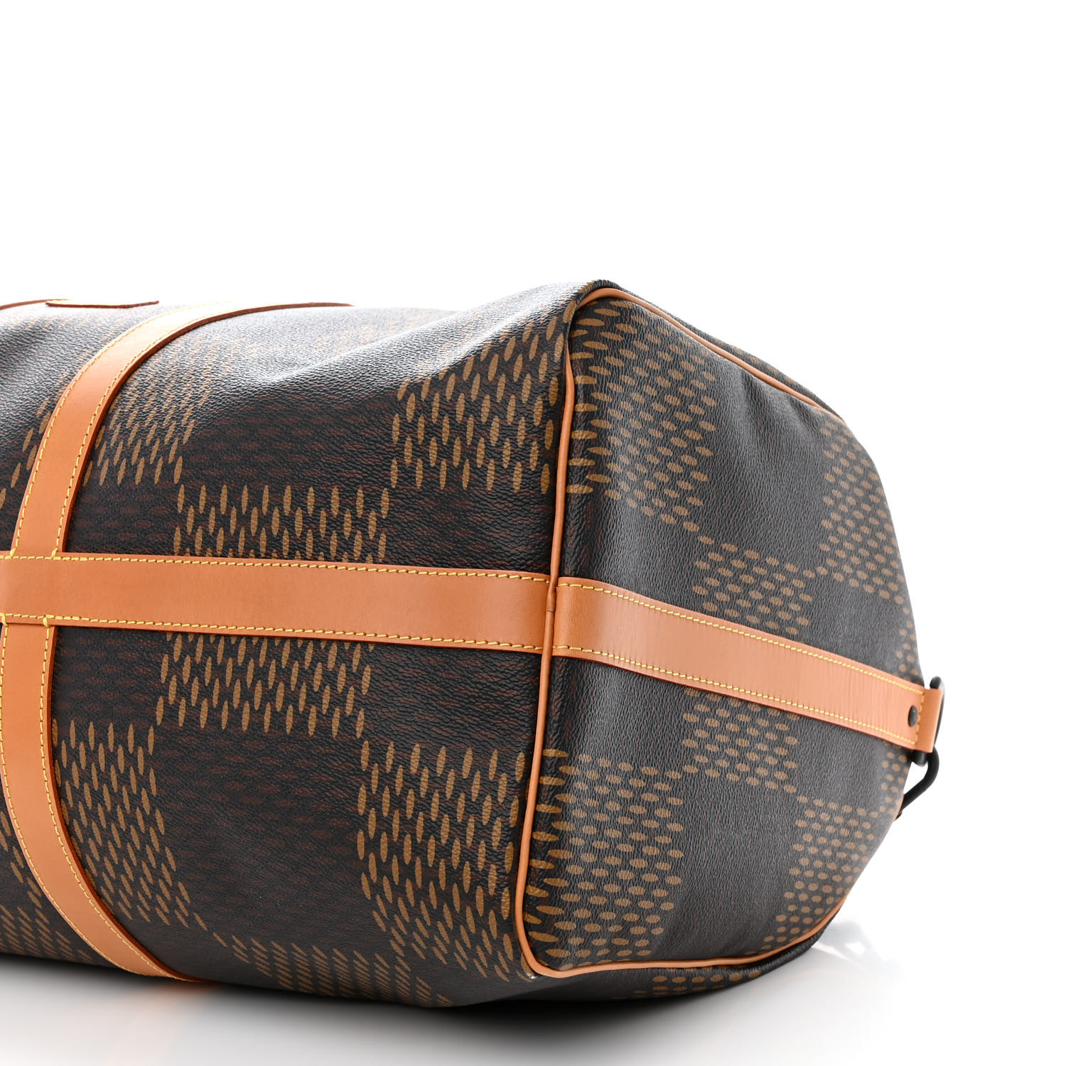 ボストンバッグ Louis Vuitton Nigo Keepall Bandouliere Damier Ebene Giant 50 Louis Vuitton x Nigo Keepall Bandouliere Damier Ebene Giant