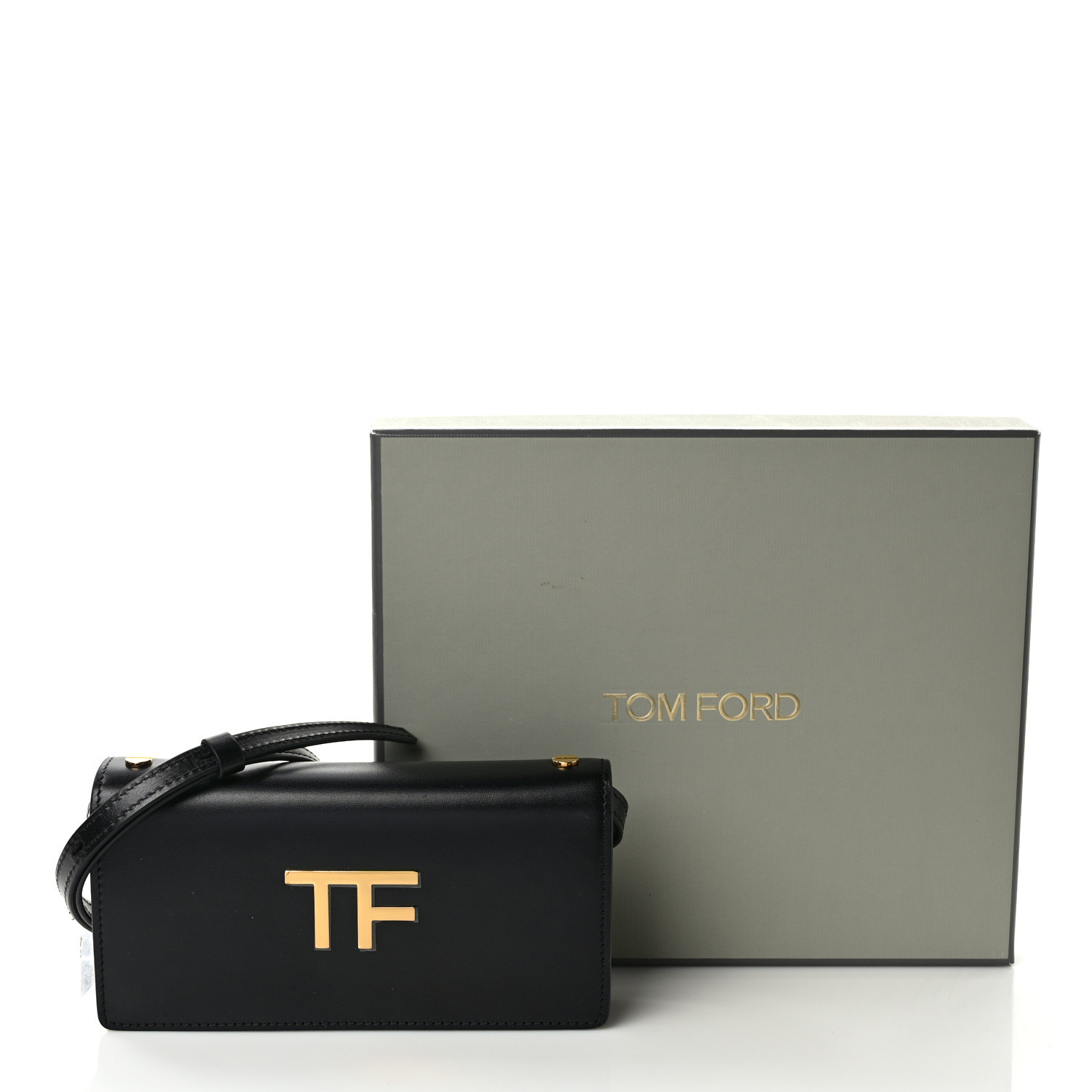 Tom Ford Box Palmellato スモール バケットバッグ Tom Ford Box Palmellato Bucket Bag - Black - 40% Off