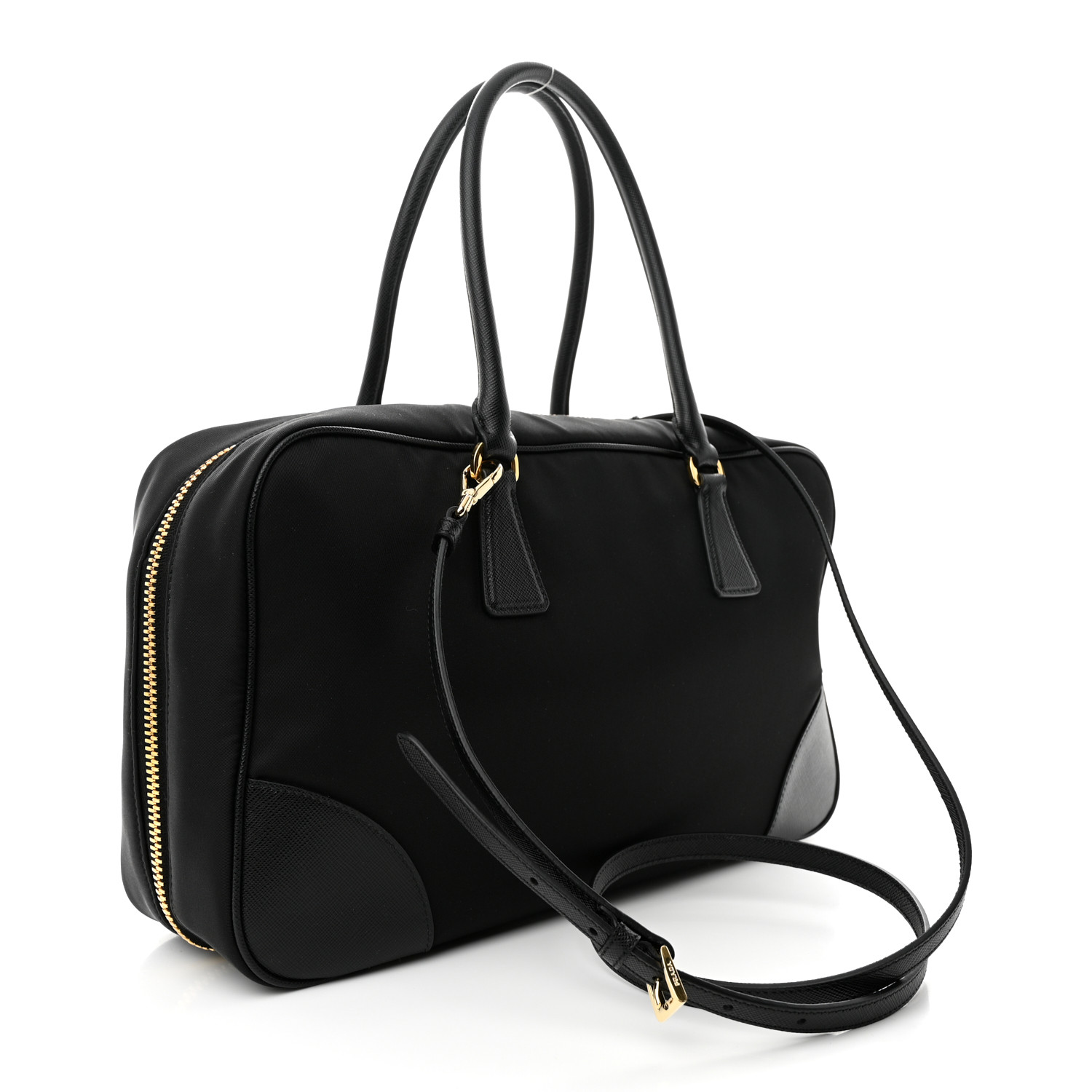PRADA Re-Nylon Saffiano Large Re-Edition 1978 Two Handle Bag