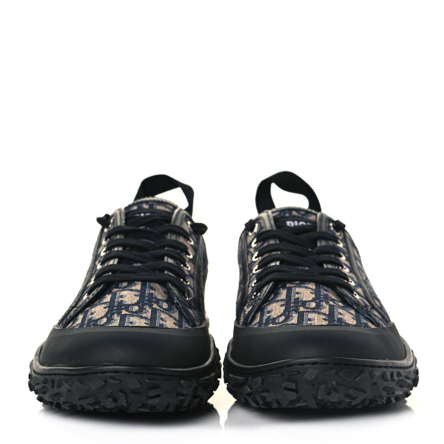CHRISTIAN DIOR Jacquard Rubber Oblique Mens B28 Low Top