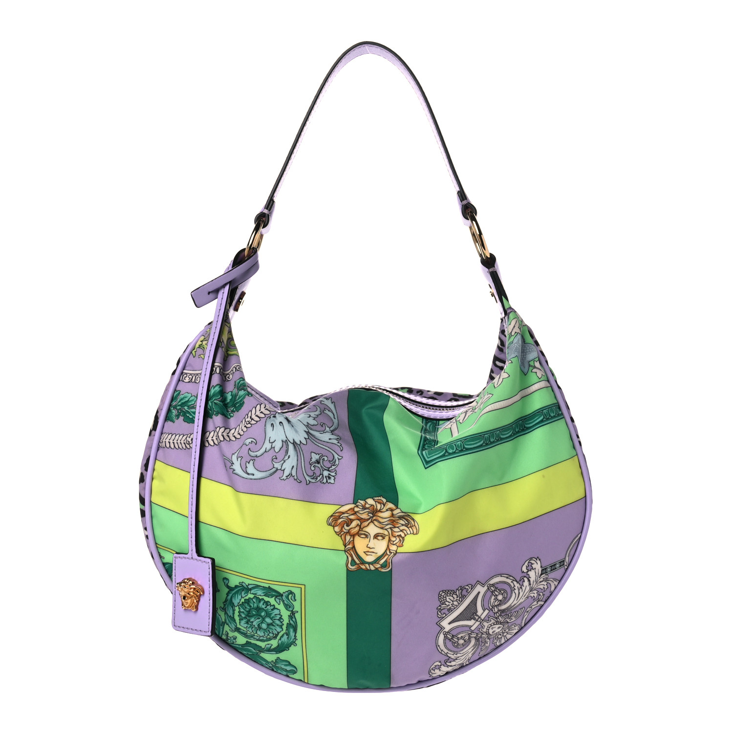 GIANNI VERSACE　 カラフルバック RANGE F bag with croco texture brand VERSACE JEANS COUTURE