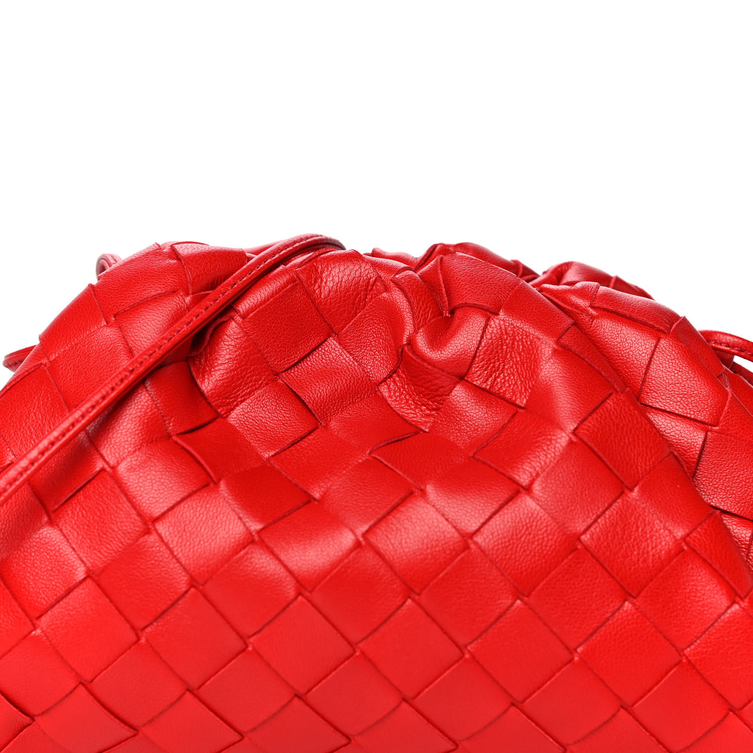 バッグ Bottega Veneta Mini The Pouch Red BOTTEGA VENETA Pouch 20 Intrecciato Crossbody | COCOON
