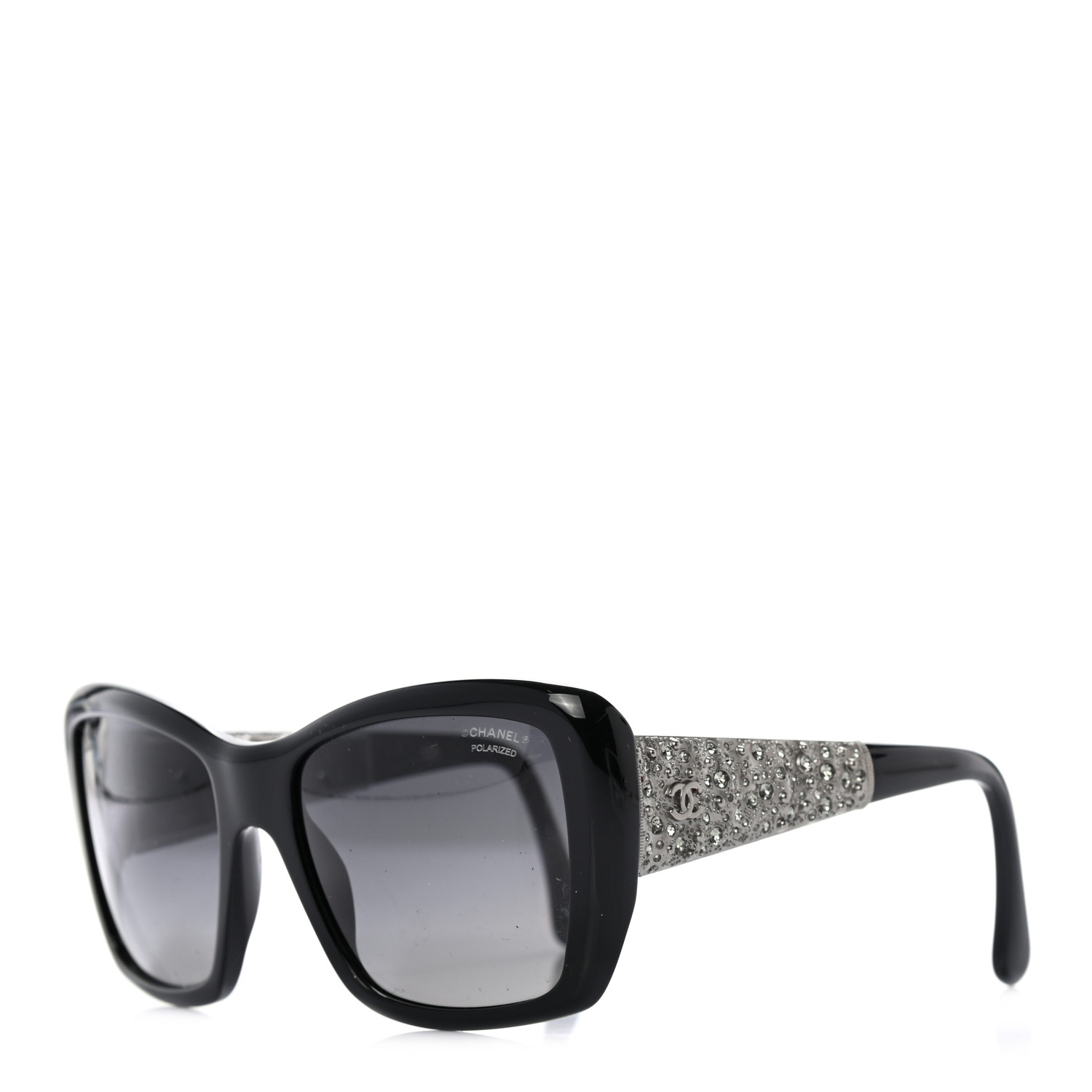 CHANEL 5301/IR ブラックサングラス CHANEL 5301/IR ブラックサングラス 中古・古着通販】CHANEL