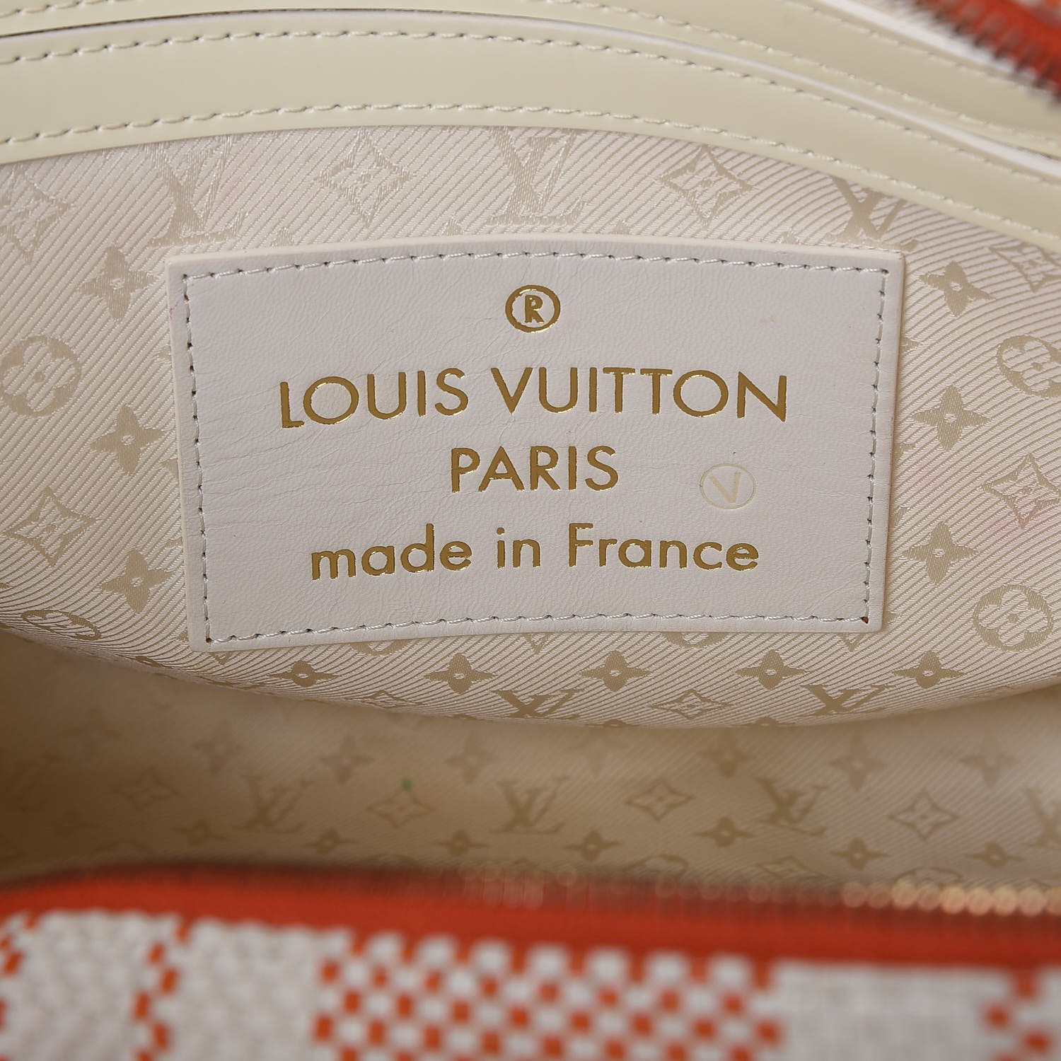 LOUIS VUITTONターバン LOUIS VUITTON Braided Street Shopper PM Orange 248715