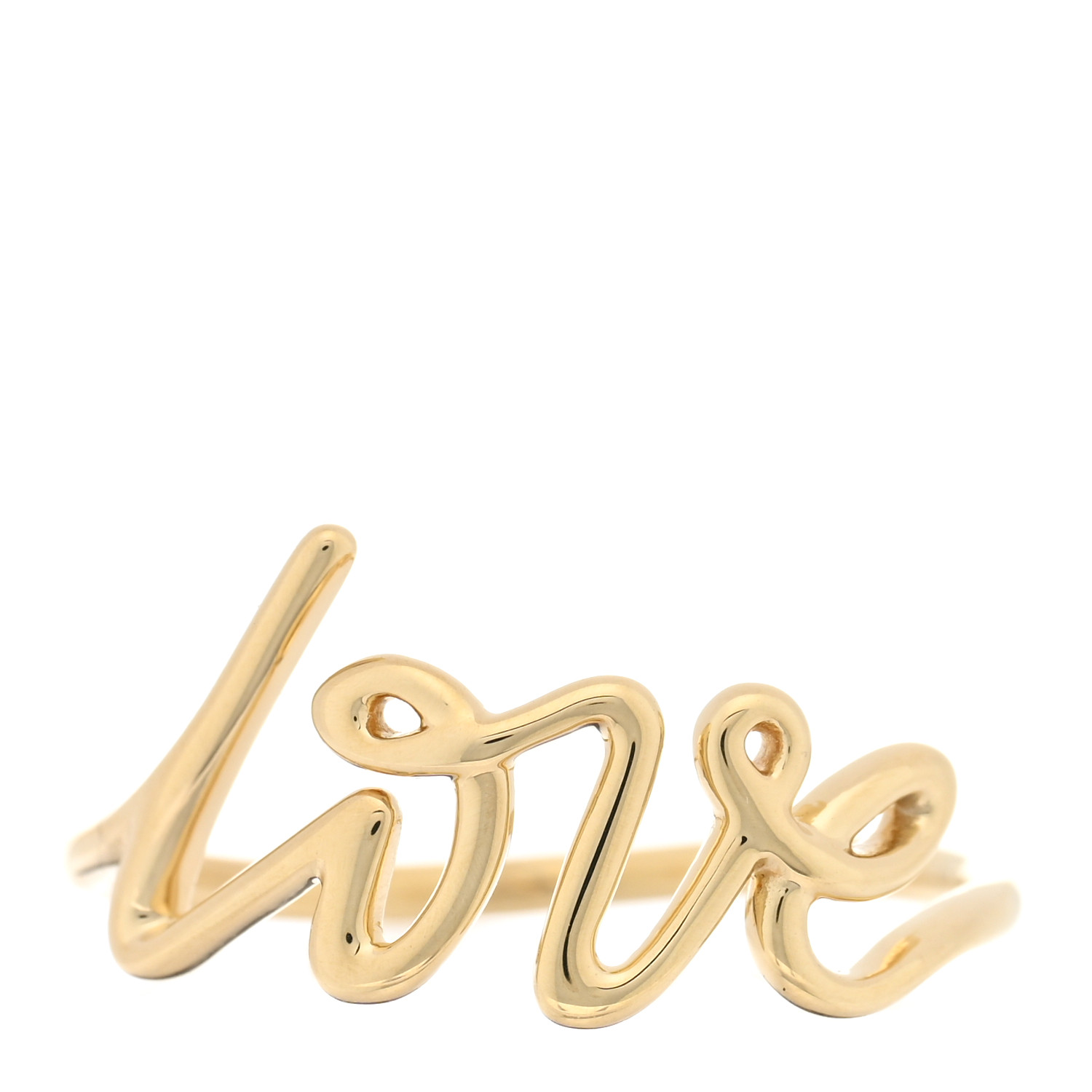 [Tiffany] ティファニー Paloma Graffiti ゴールド LOVEリング Paloma's Graffiti Love Ring in Rose Gold, Small | Tiffany