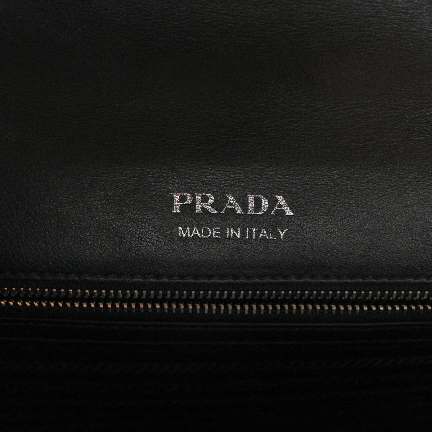 PRADA City Calfskin Ribbon Bag Black 1686401 | FASHIONPHILE