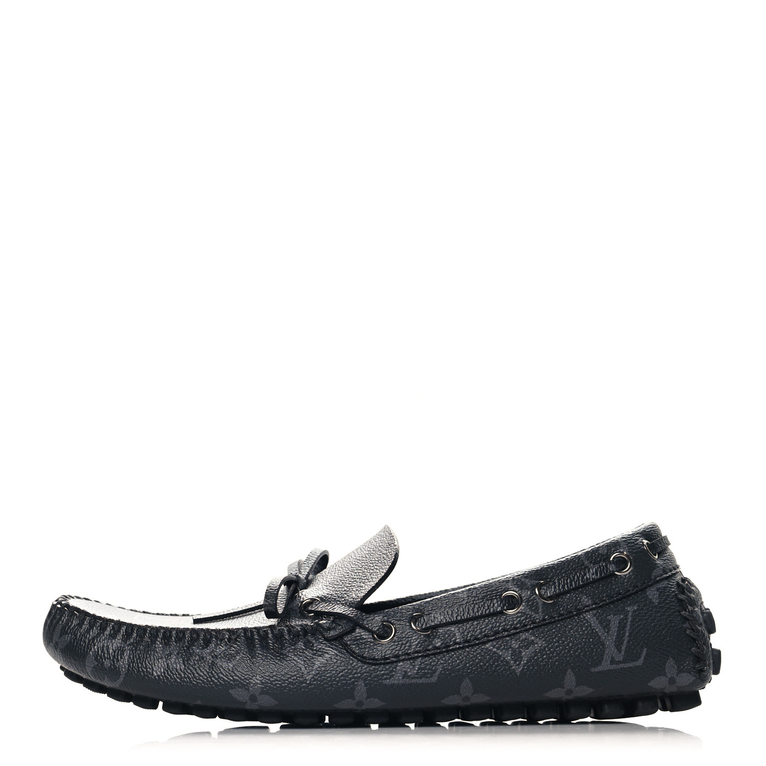 LOUIS VUITTON Monogram Eclipse Mens Arizona Car Shoe