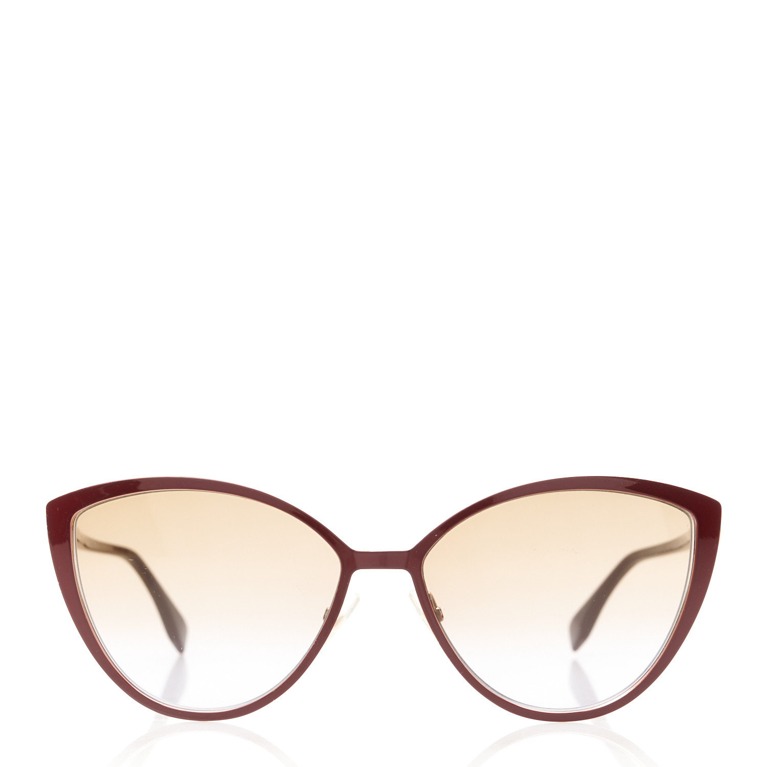 FENDI Cat Eye F is Fendi Sunglasses FF 0413/S Burgundy