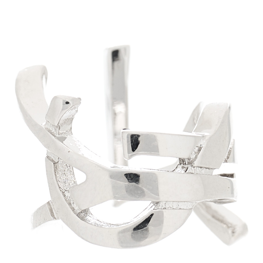 【関税＆送料込み】Saint Laurent Cassandre Asymmetrical Ear Asymmetrical earrings with Cassandre detail SAINT LAURENT