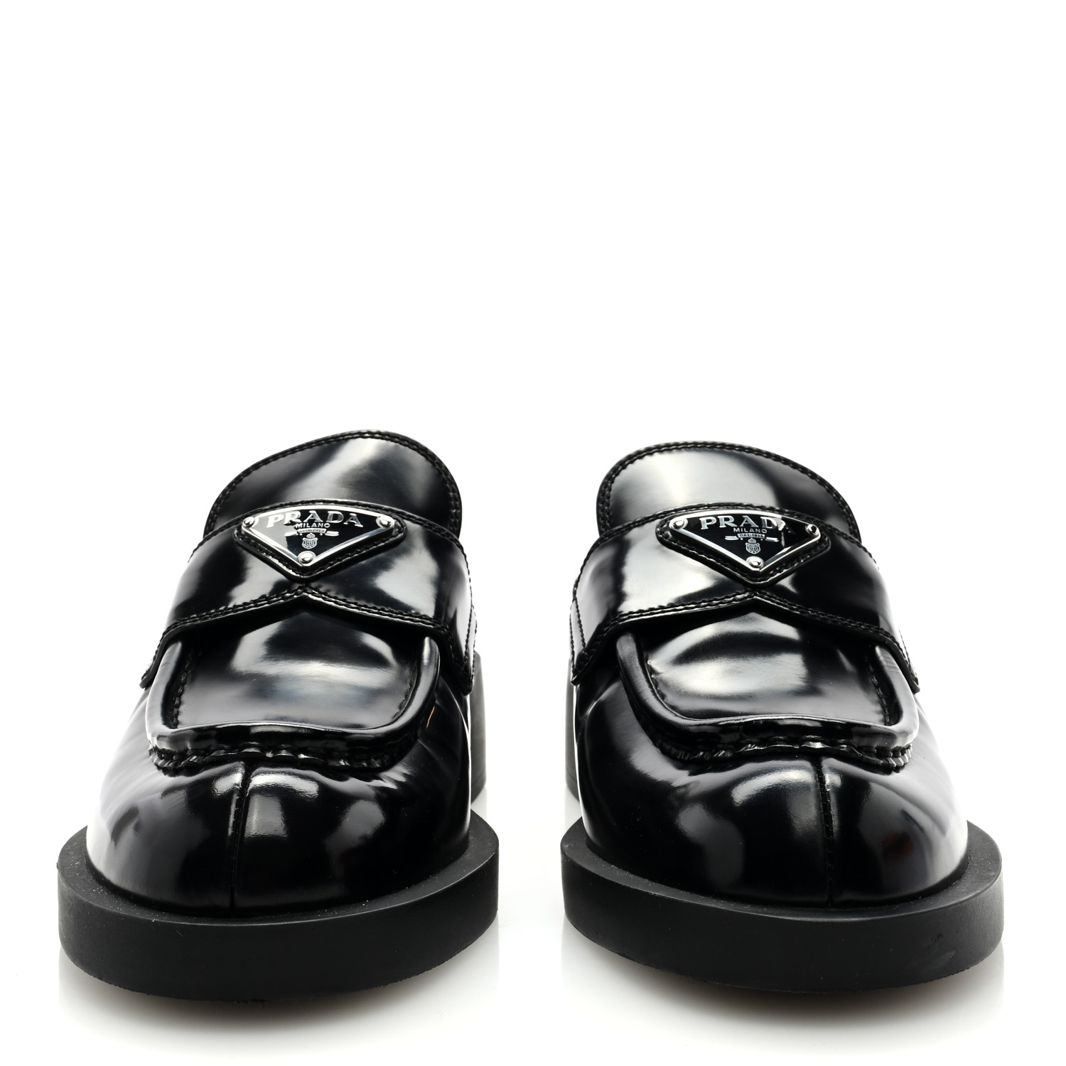 サンダル・ミュール PRADA Triangle logo sabot s-l1200.jpg