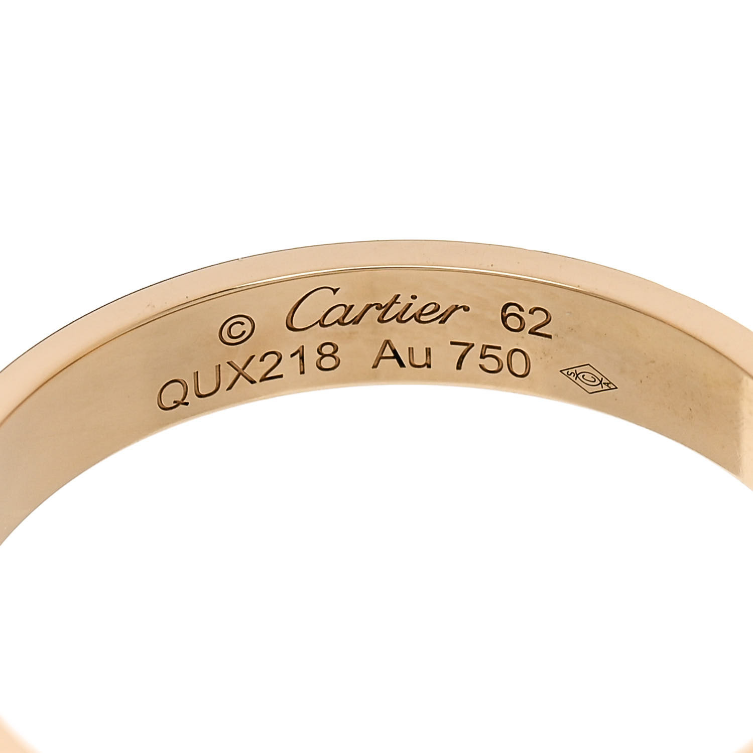 専用です‼️カルティエ WEDDING BAND YELLOW GOLD 10号 Cartier 18K Yellow Gold LOVE Wedding Band Ring 62 US 10
