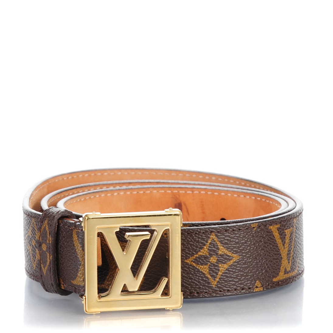 Louis Vuitton ベルト M9019 90/36 Pre-Loved Louis Vuitton Monogram Eclipse Belt (90/36