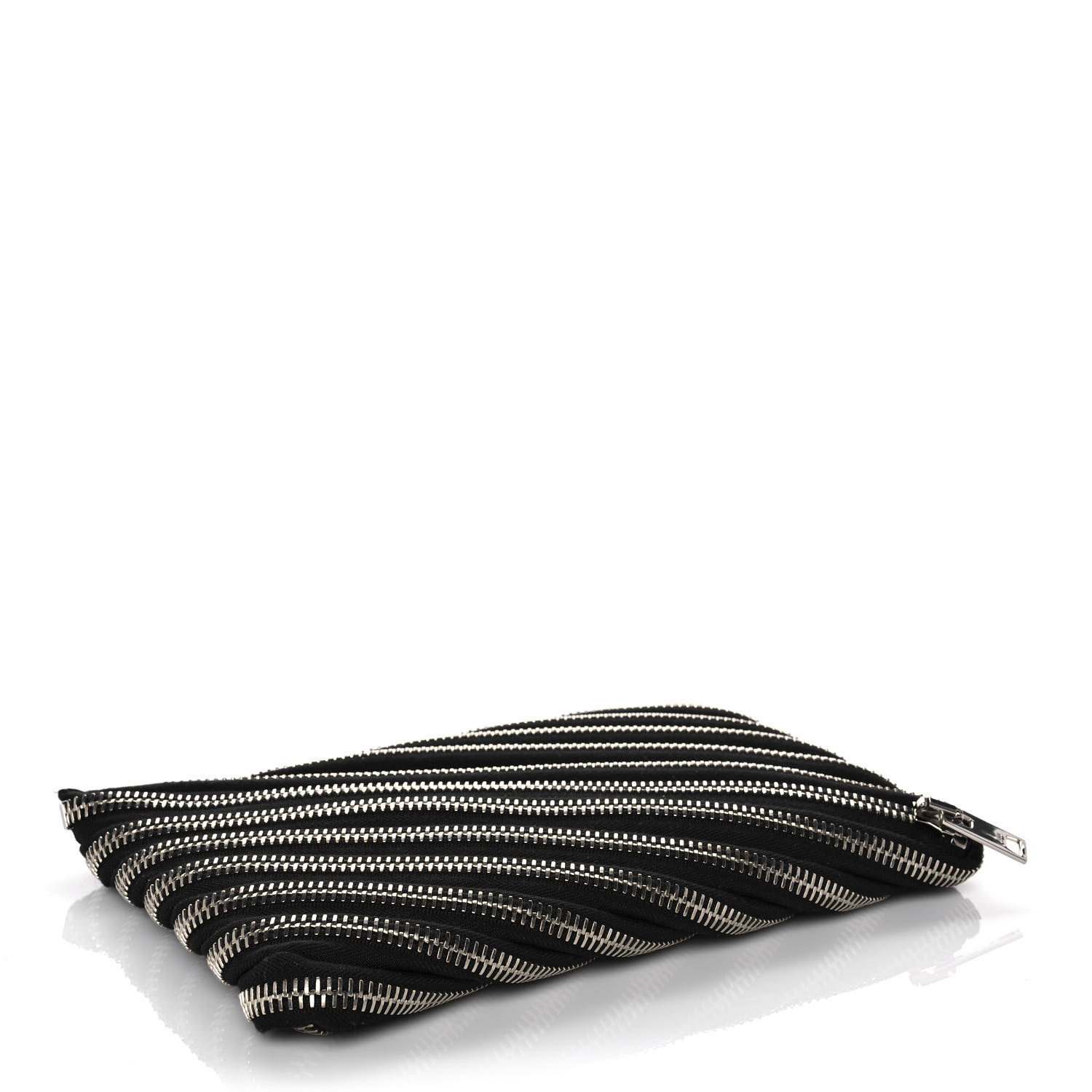 Alexander Wang クラッチ ALEXANDER WANG Metal Nylon Zipper Clutch Black 1041129