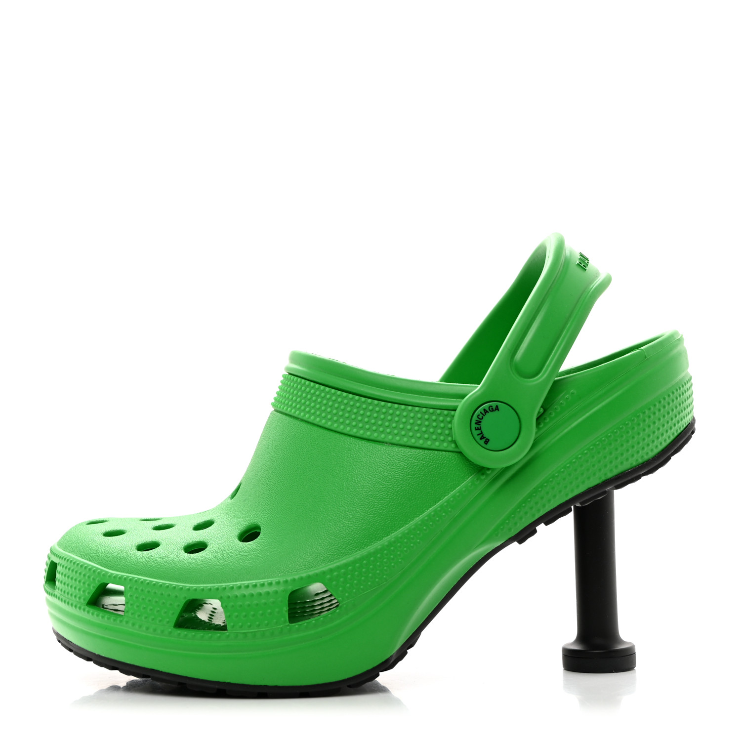 サンダル BALENCIAGA   Slippers and Clogs Men Rubber Green/Khaki BALENCIAGA | Military green Men's Mules And Clogs | YOOX