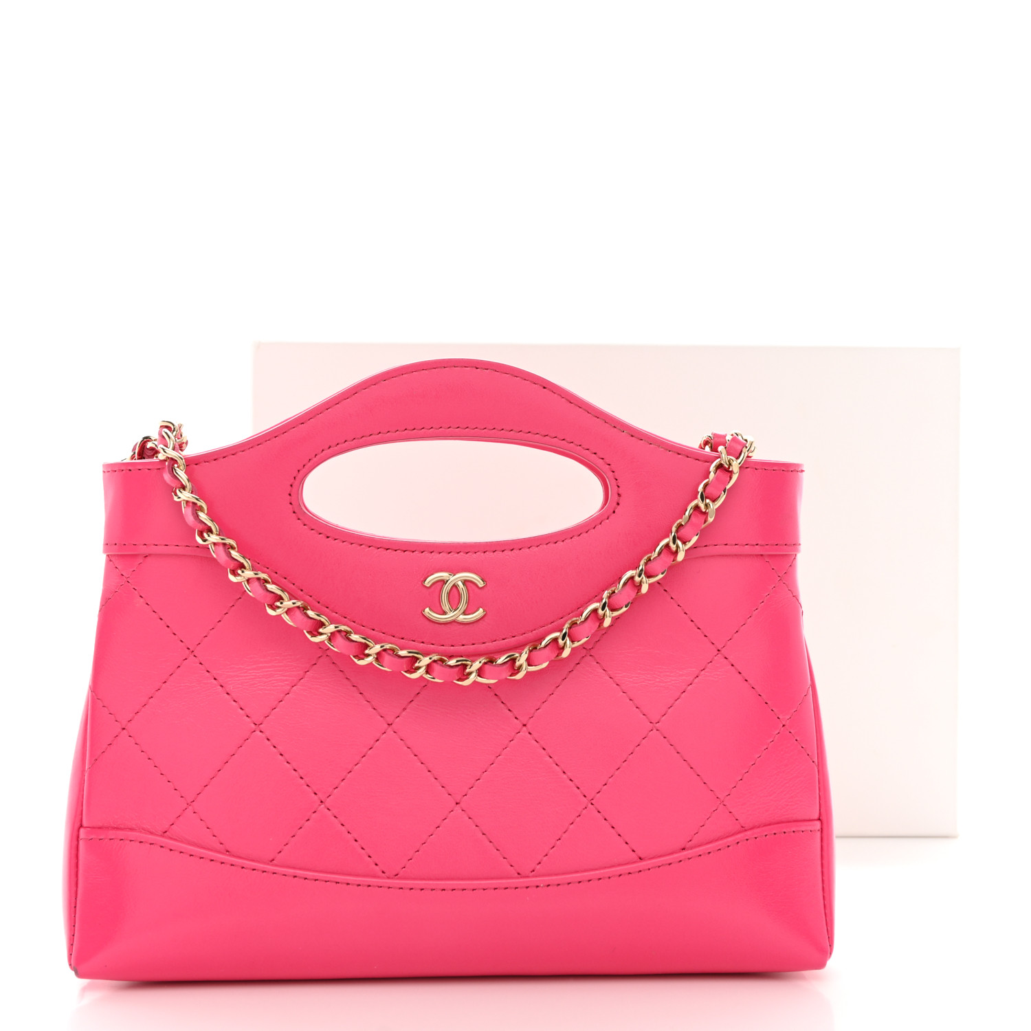 *小さくても存在感抜群*【CHANEL】31 ナノショッピングバッグ シャネル31 ナノショッピングバッグ chanel ショルダー バッグ