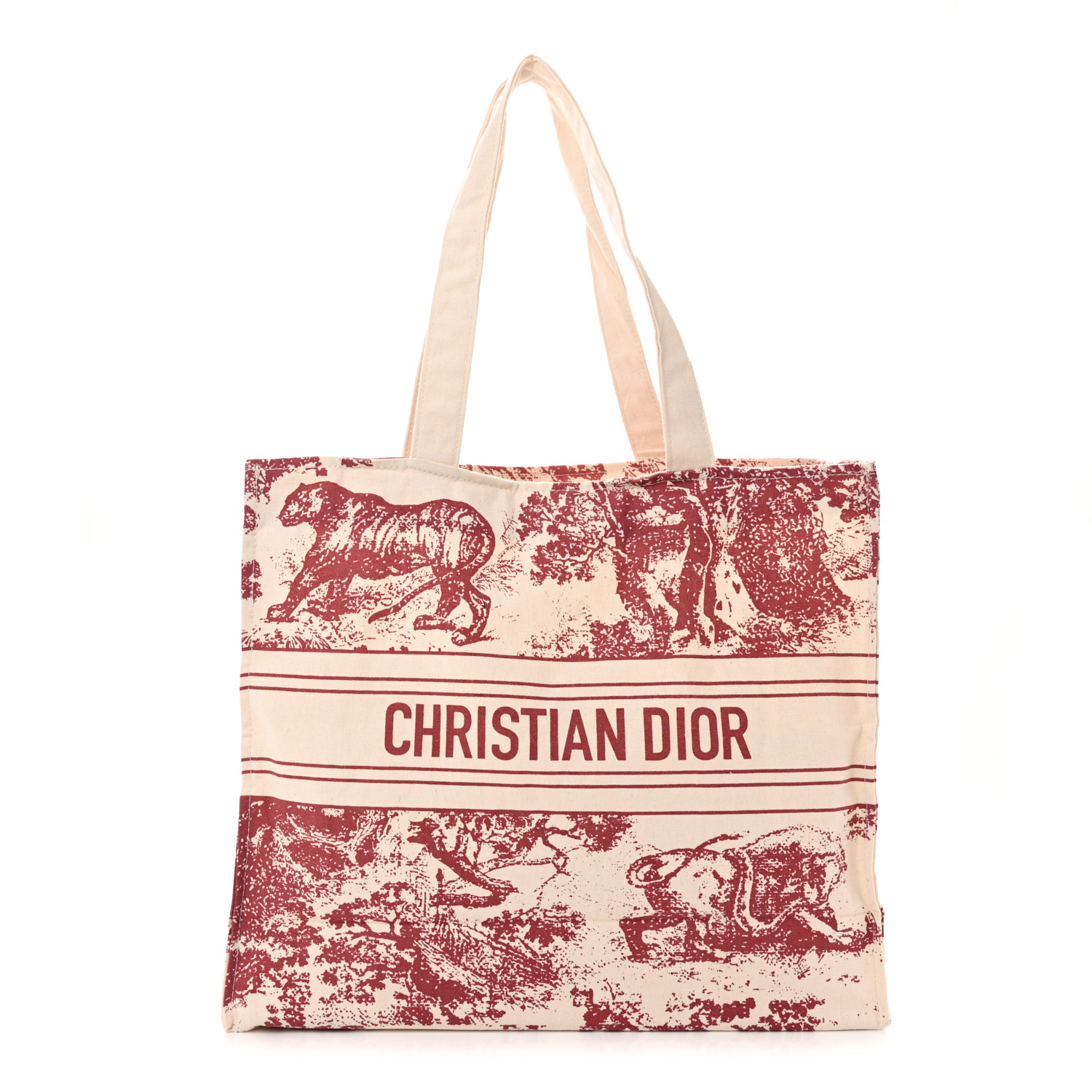 美品！この夏赤が素敵！CHRISTIAN DIOR DIORIVIERA トート 0ef814c4f2c31af9664c243e764cf8