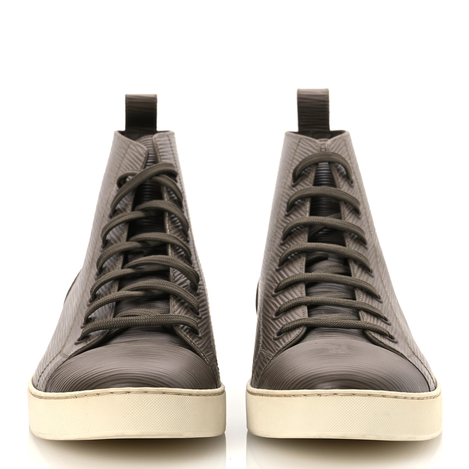 LOUIS VUITTON　希少エピ LOUIS VUITTON Epi Match Up Sneakers 8 Kaki 1678878