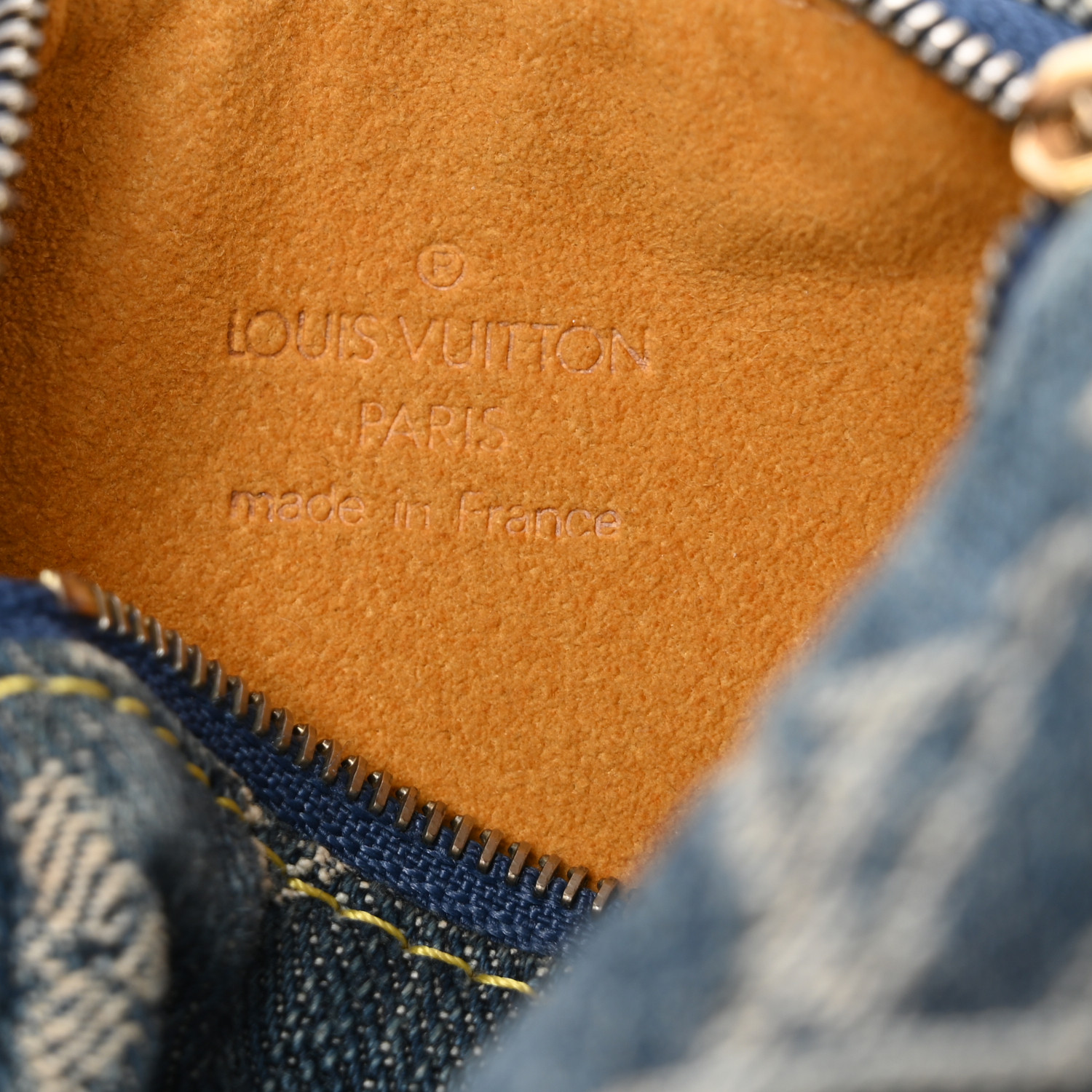 chatelain　ルイヴィトン LOUIS VUITTON Monogram Denim Pochette Speedy PM Key Holder