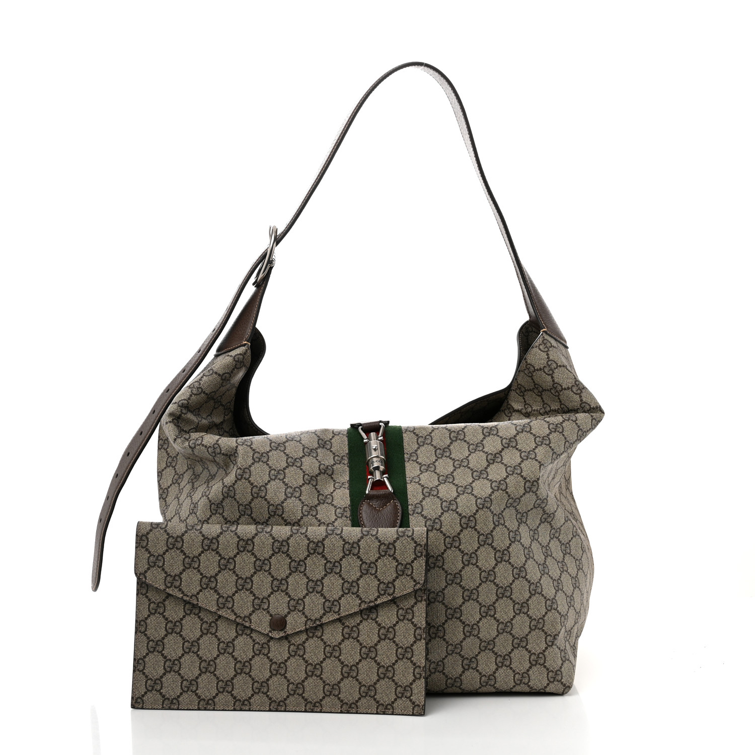Gucci グッチ★Gucci Medium GG Supreme Jackie 1961 GUCCI Tender GG Supreme Monogram Textured Dollar Calfskin