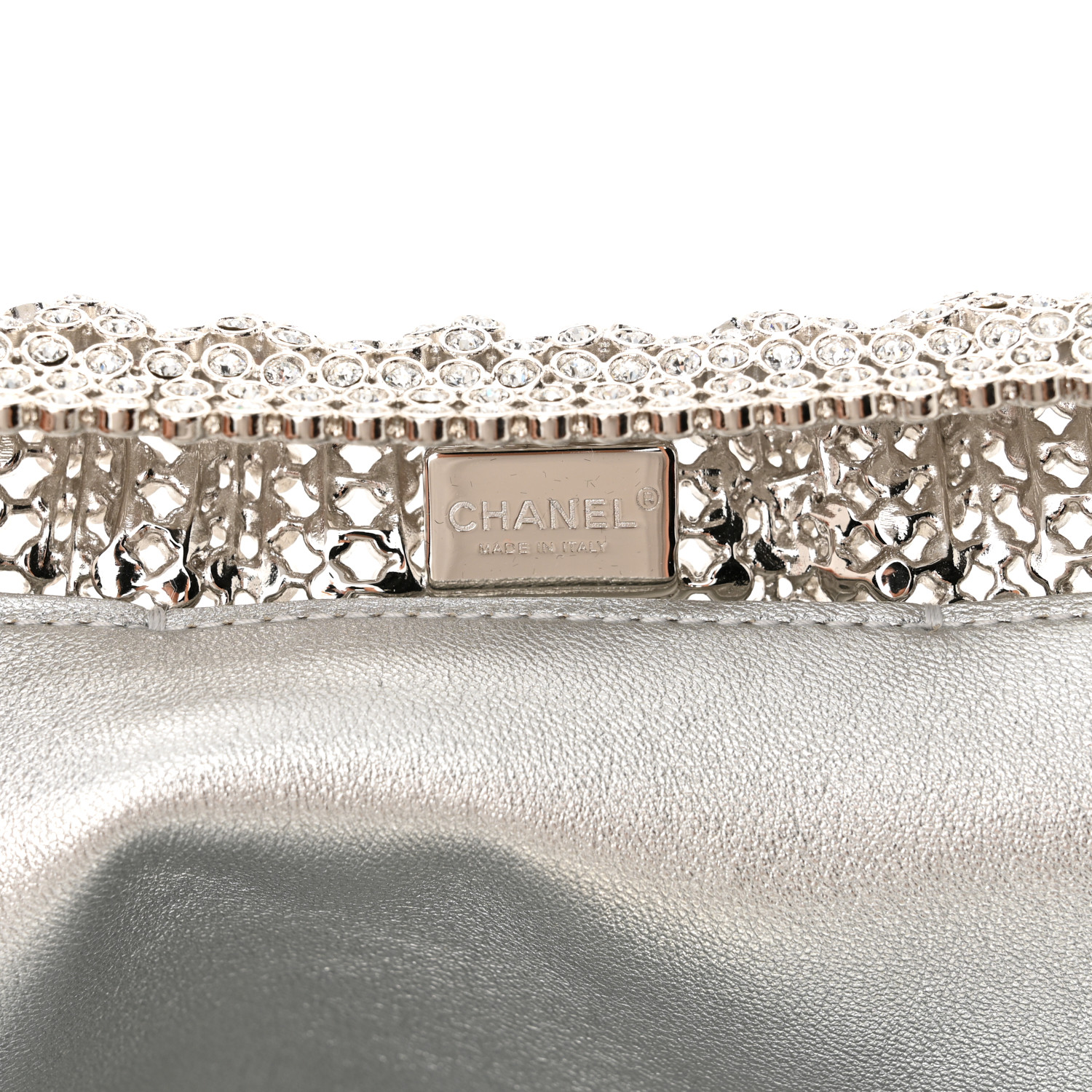 茶*様 Chanel Silver ヴィンテージバッグ Chanel Transparent Shoulder Bag