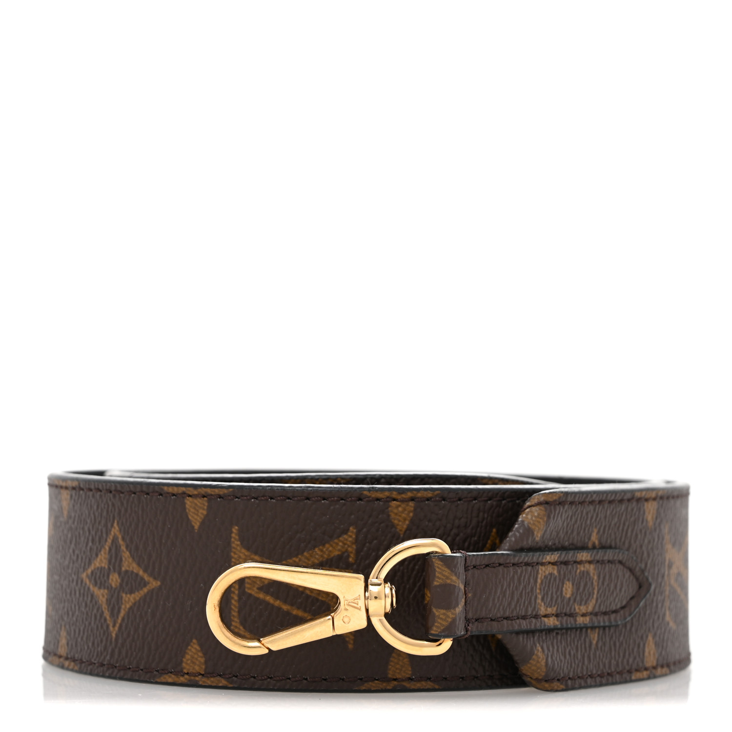 Louis Vuitton ブラック ベルト ベルト・LV イニシャル 40MM リバーシブル モノグラム｜ルイ