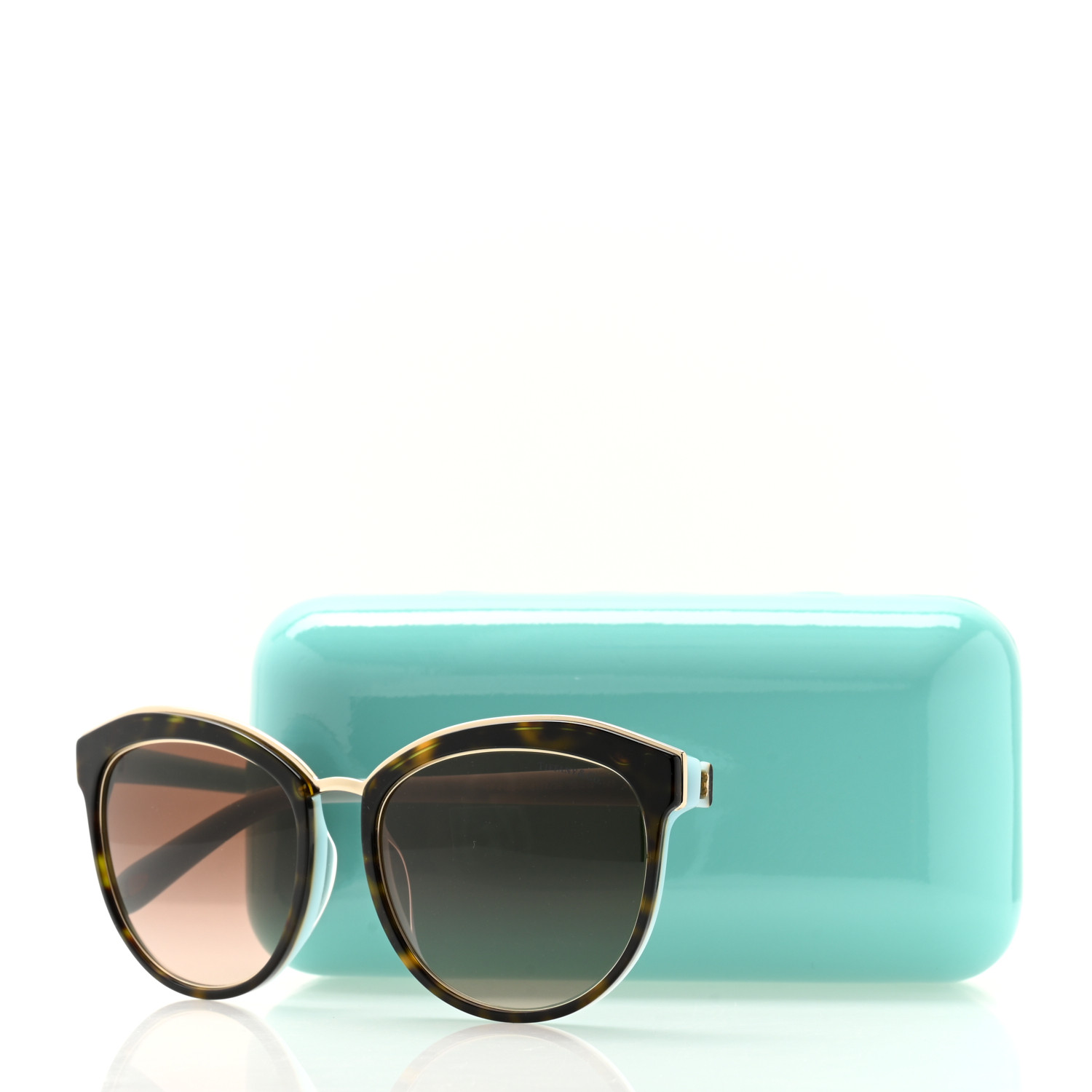 GUL Tiffany & Co. ティファニー サングラスTF4146 TIFFANY Acetate TF4146-F Sunglasses Havana Blue 1611373