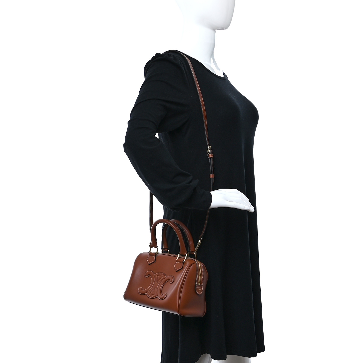 CELINE｜ (SMALL CUIR TRIOMPHE BOSTON IN SMOOTH CALF SKIN Celine Small Boston Cuir Triomphe in Smooth Calfskin Tan | eBay