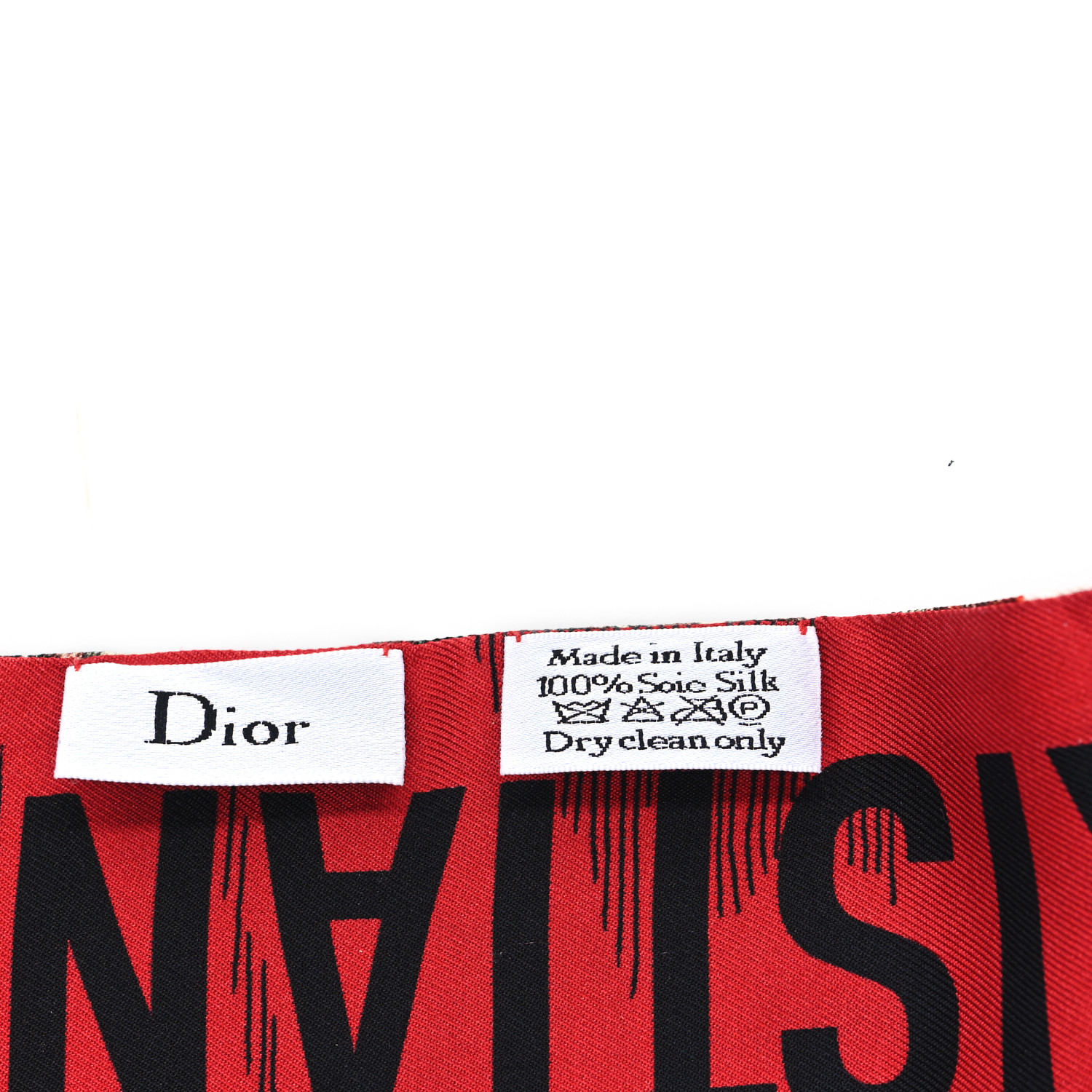 Christian Dior クリスチャンディオール トワルドジュイ ミッツァ La Papesse Tarot Mitzah Scarf White Silk Twill | DIOR