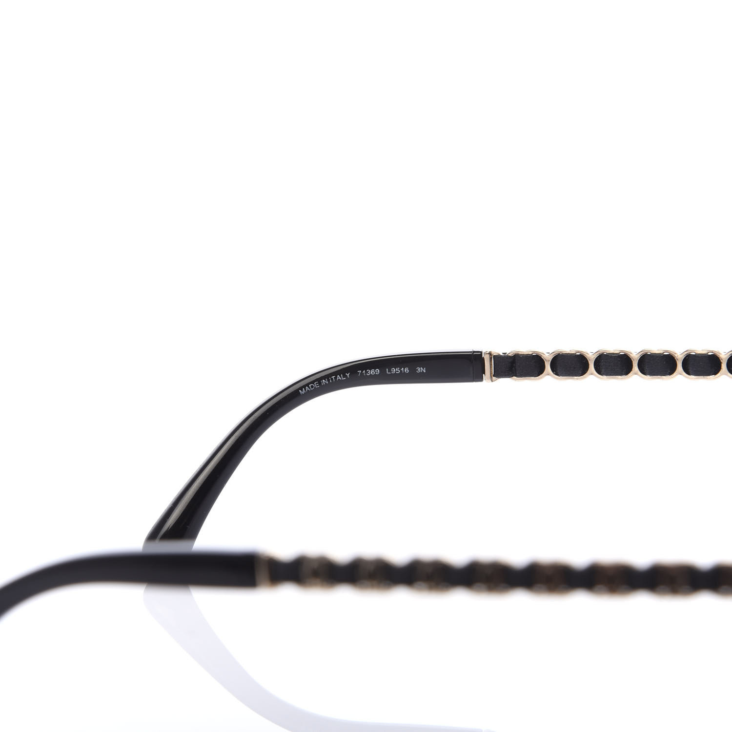 CHANEL Metal Square Chain Sunglasses 71369 Grey 724599
