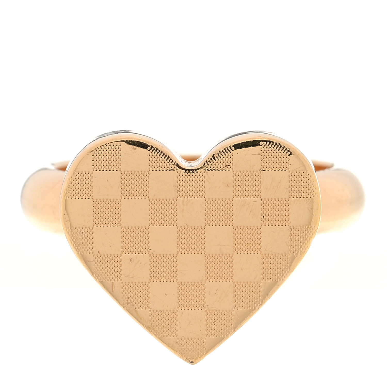 送料込◆希少品♪【LOUIS VUITTON】LV Iconic Heart Ring Gold LV Iconic Heart Ring S00 - Women - Fashion Jewelry | LOUIS