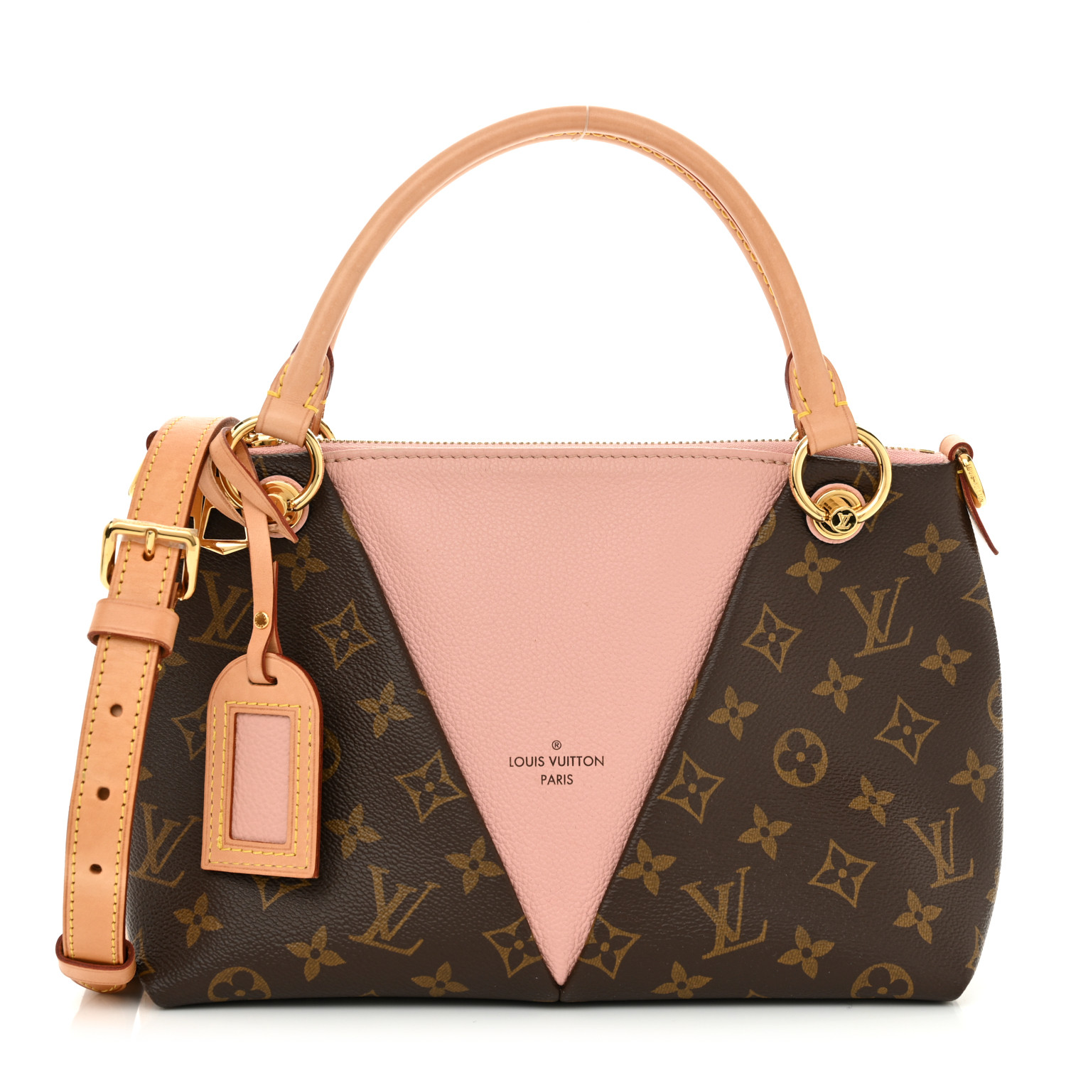 ルイヴィトン Vトート LOUIS VUITTON Monogram V Tote BB Rose Poudre 1658823