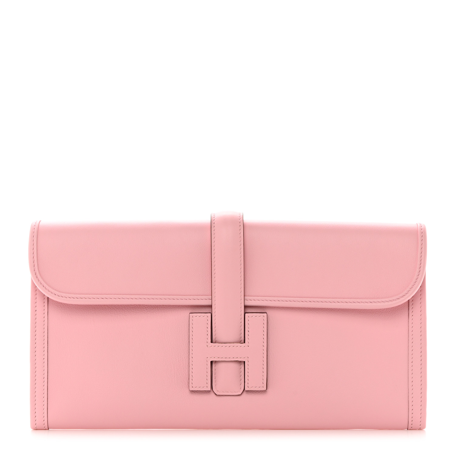 HERMES Swift Jige Elan 29 Clutch Rose Sakura 1475811