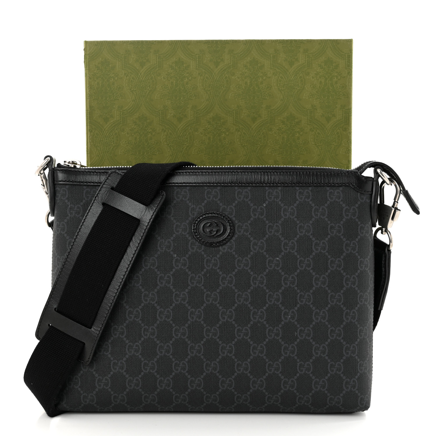 【GUCCI】INTERLOCKING G MESSENGER BAG Gucci Messenger Bag With Interlocking G - Kaia Brand