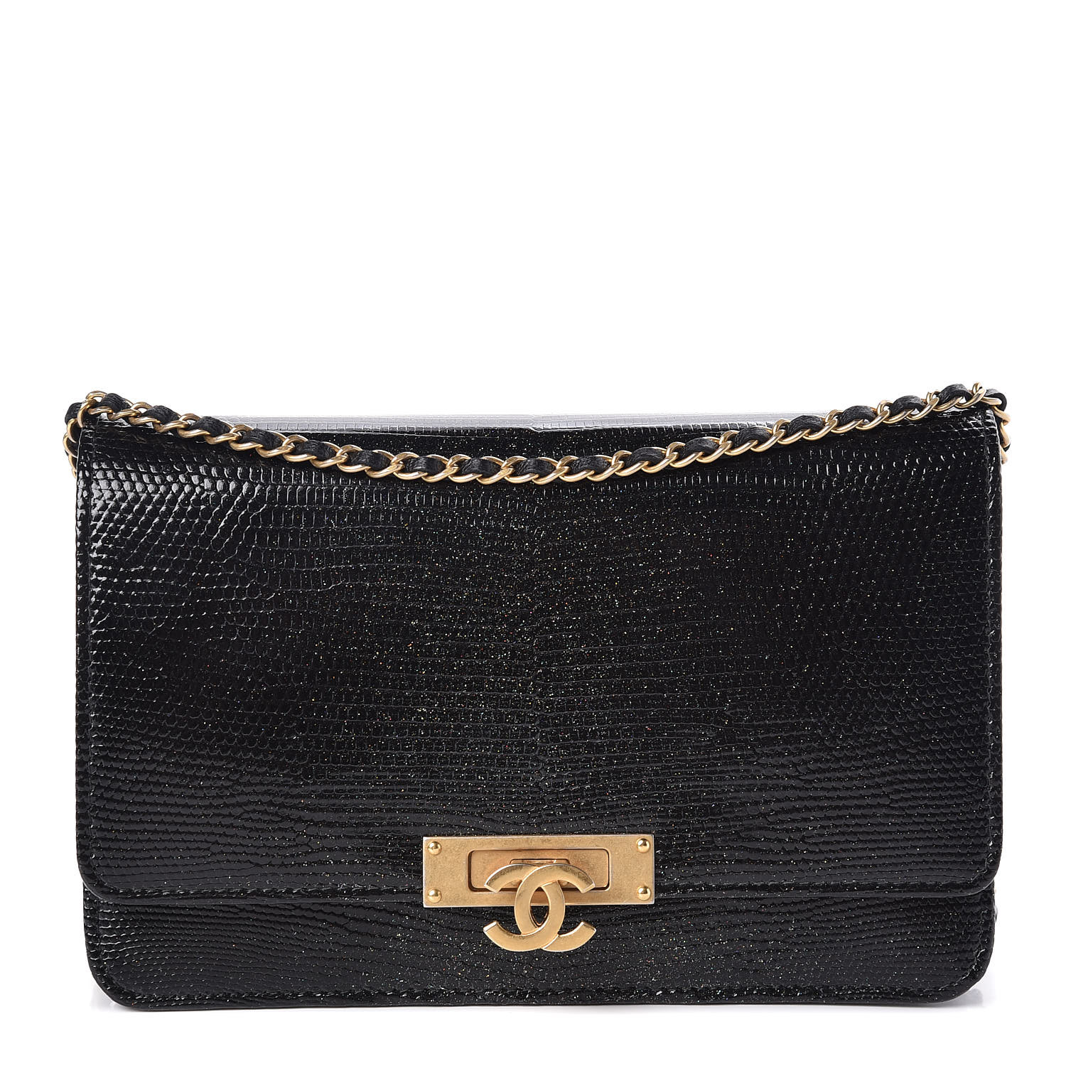 【LYN】 Babie Wallet On Chain 長財布 ブラック 長財布 レディース 本革[品番：STYB0007135]｜STYLE ON BAG